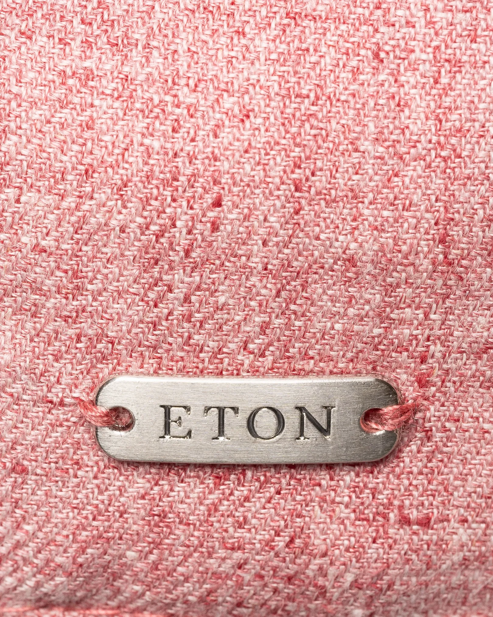 Eton - pink elegant linen cap