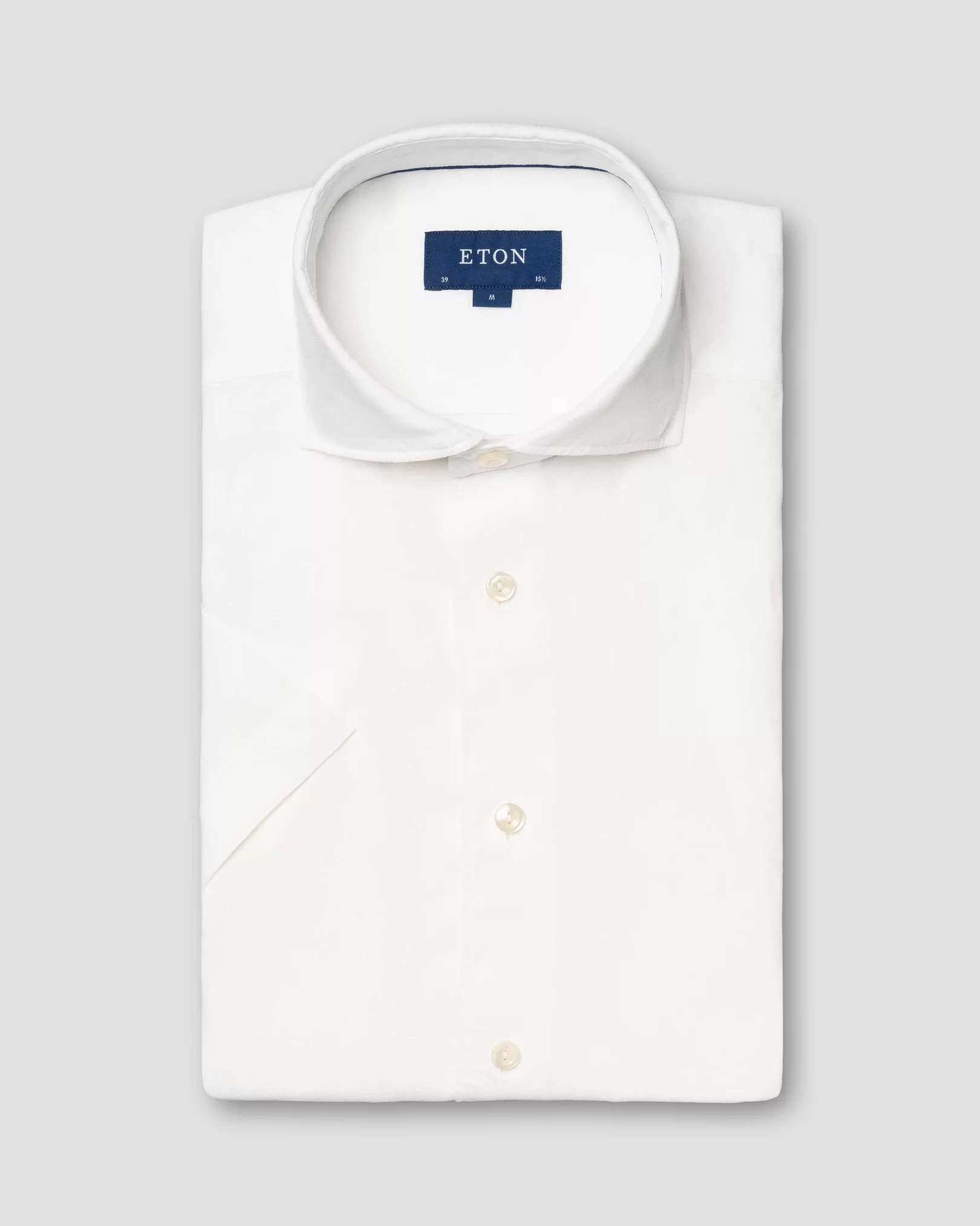 White Linen Shirt - Short Sleeve