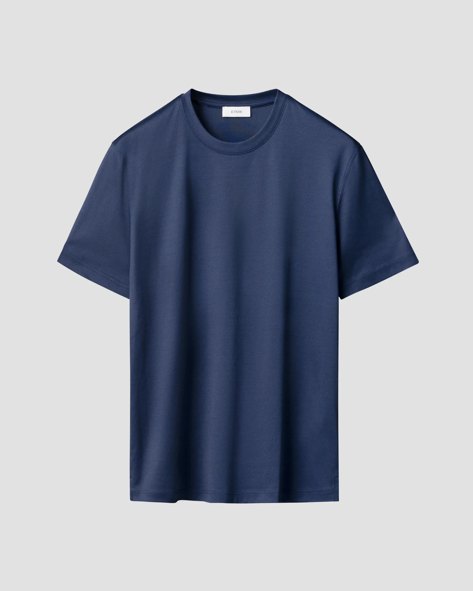 Eton - filo di scozia t shirt dark blue filo di scozia t shirt