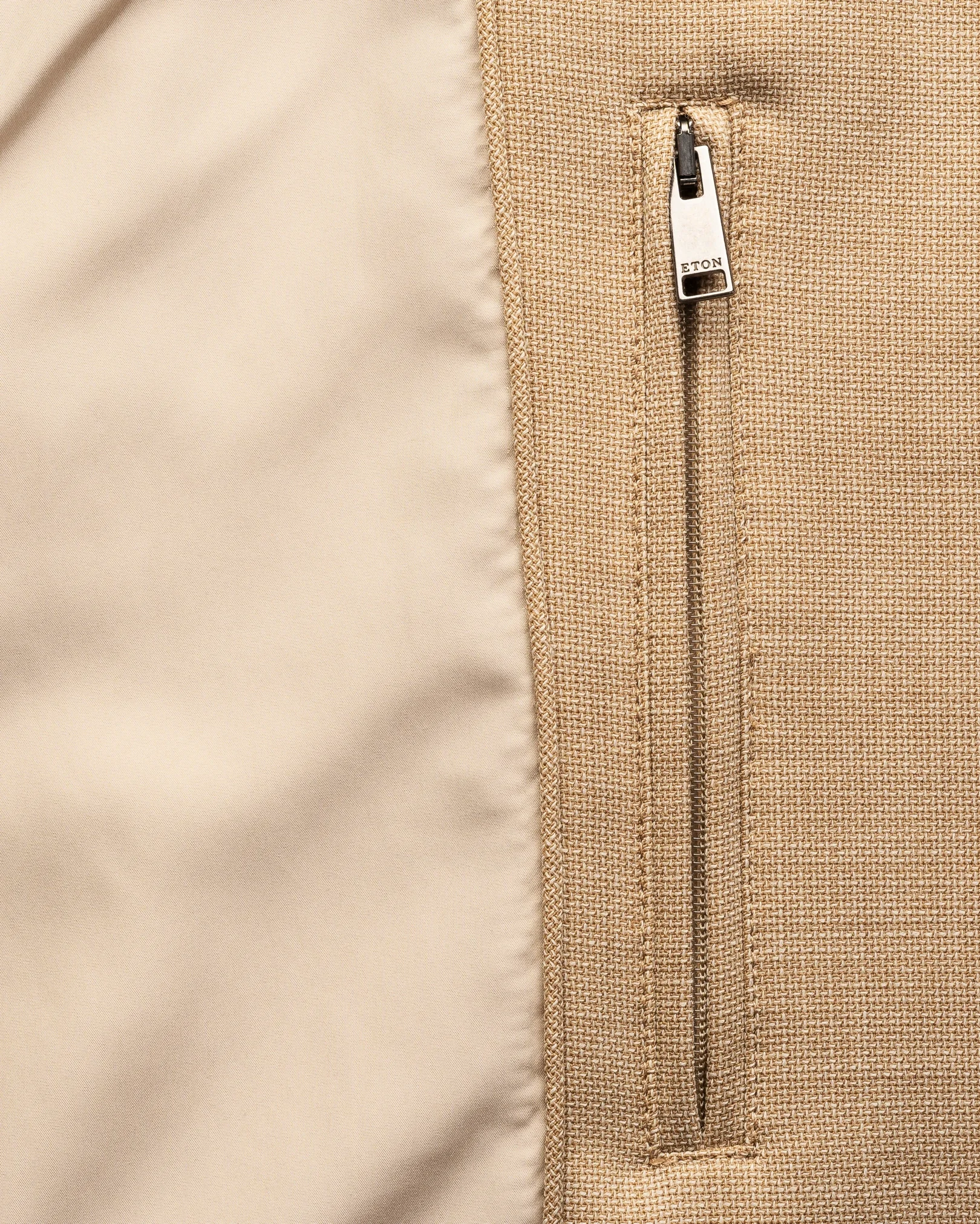 Eton - beige lana tech structure vest