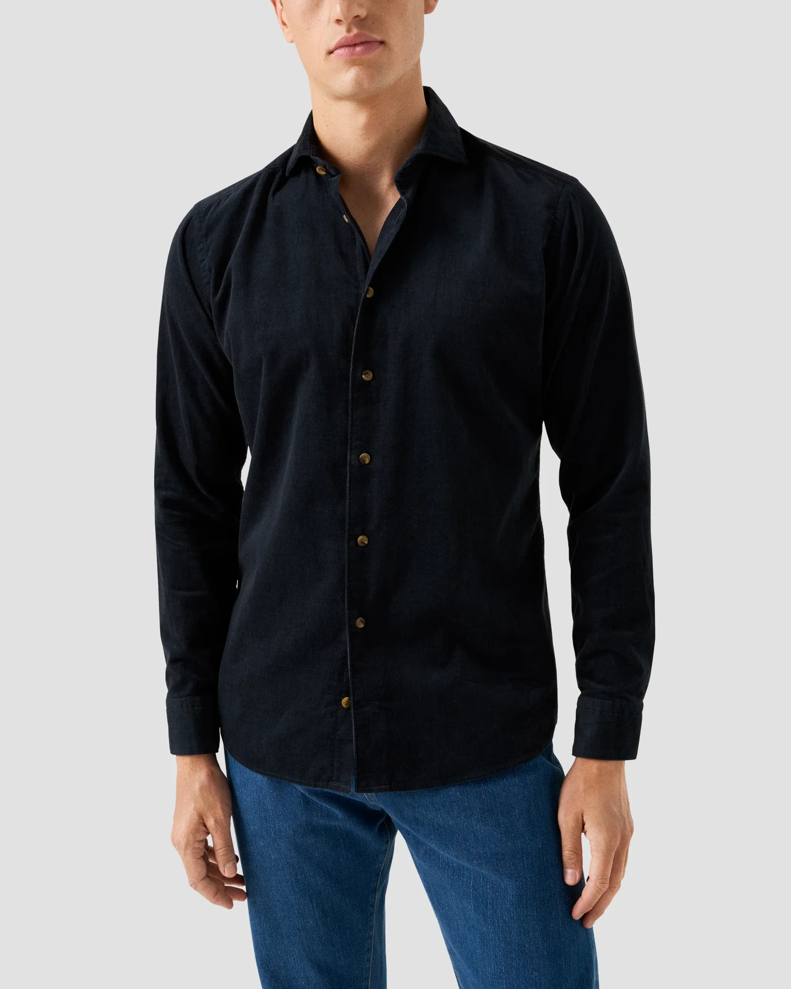 Eton - navy blue corduroy