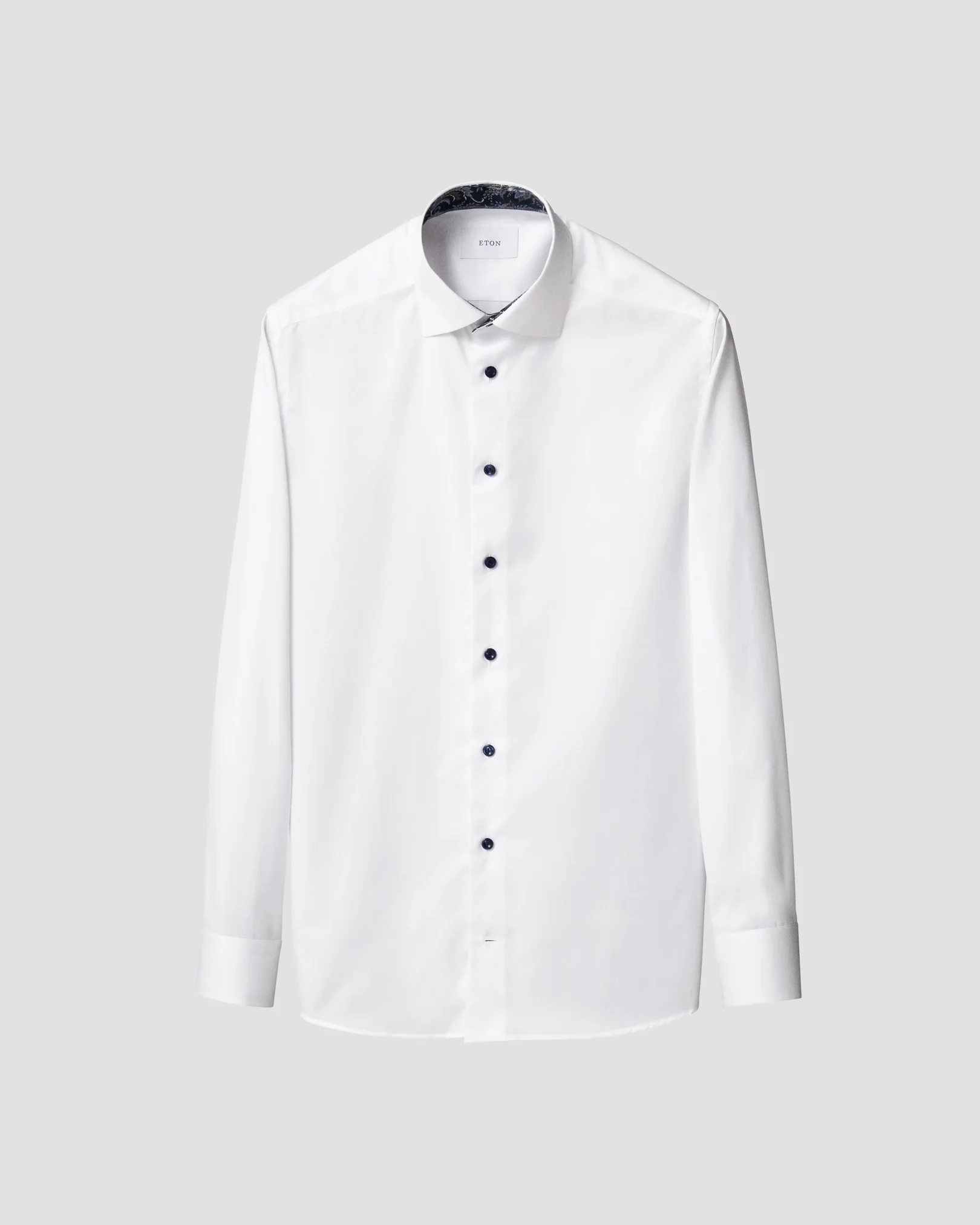 Eton - Floral Effect Signature Twill Shirt