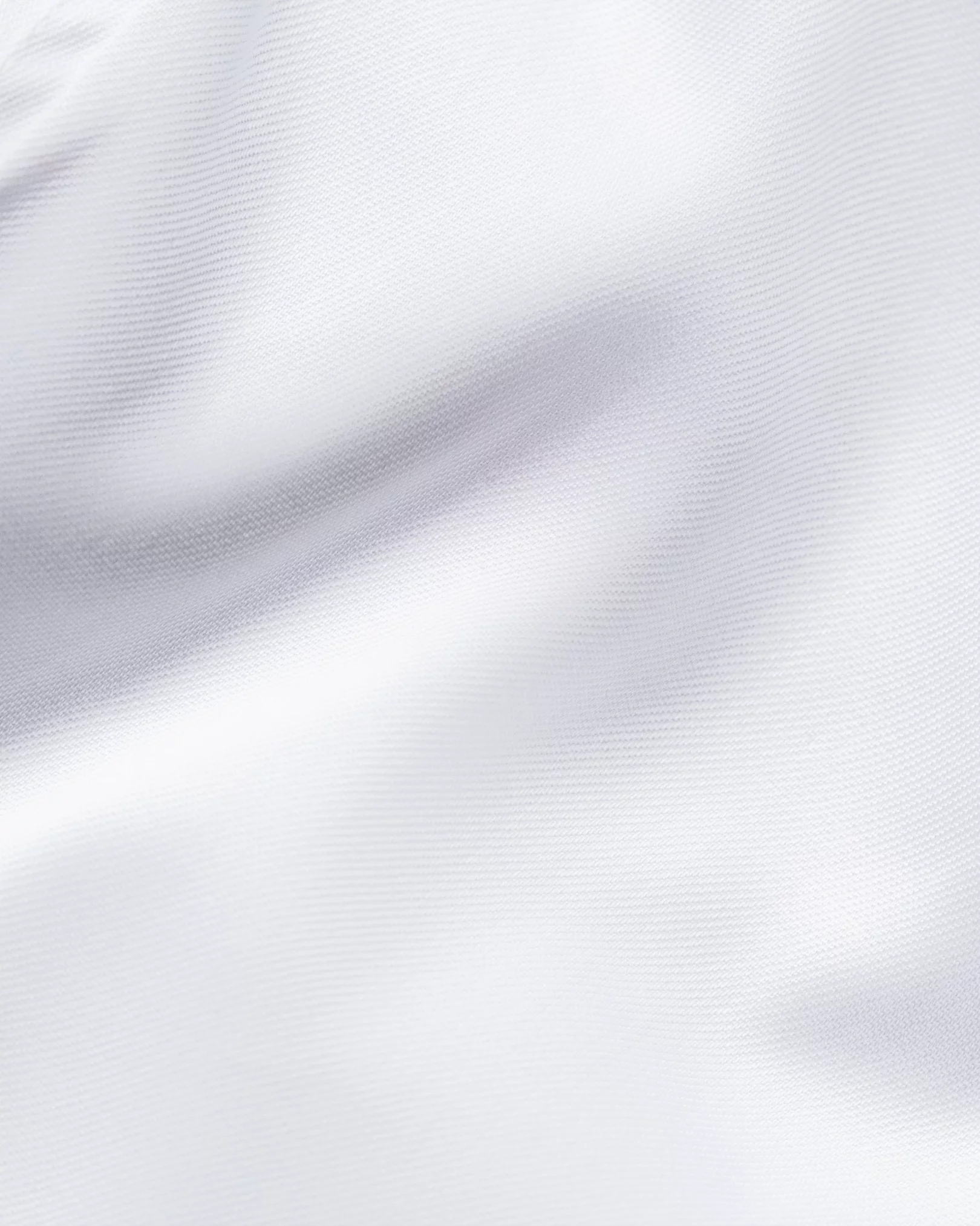 Eton - white signature twill shirt mixed buttons
