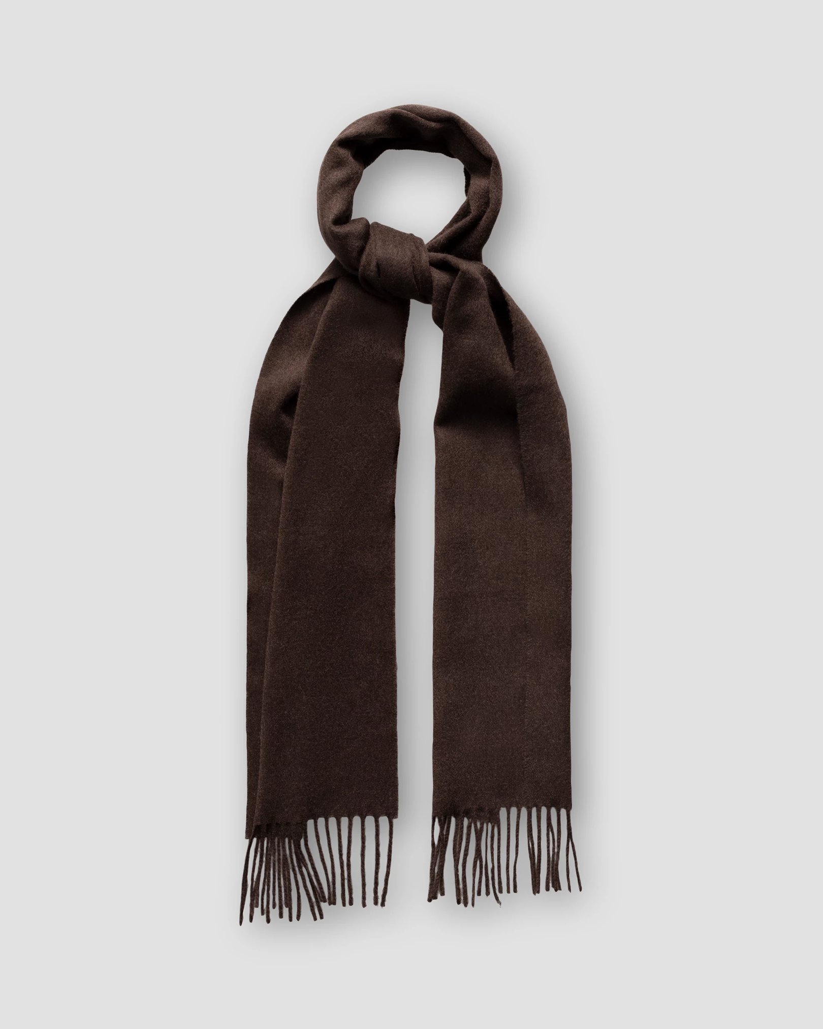 Eton - brown cashmere scarf