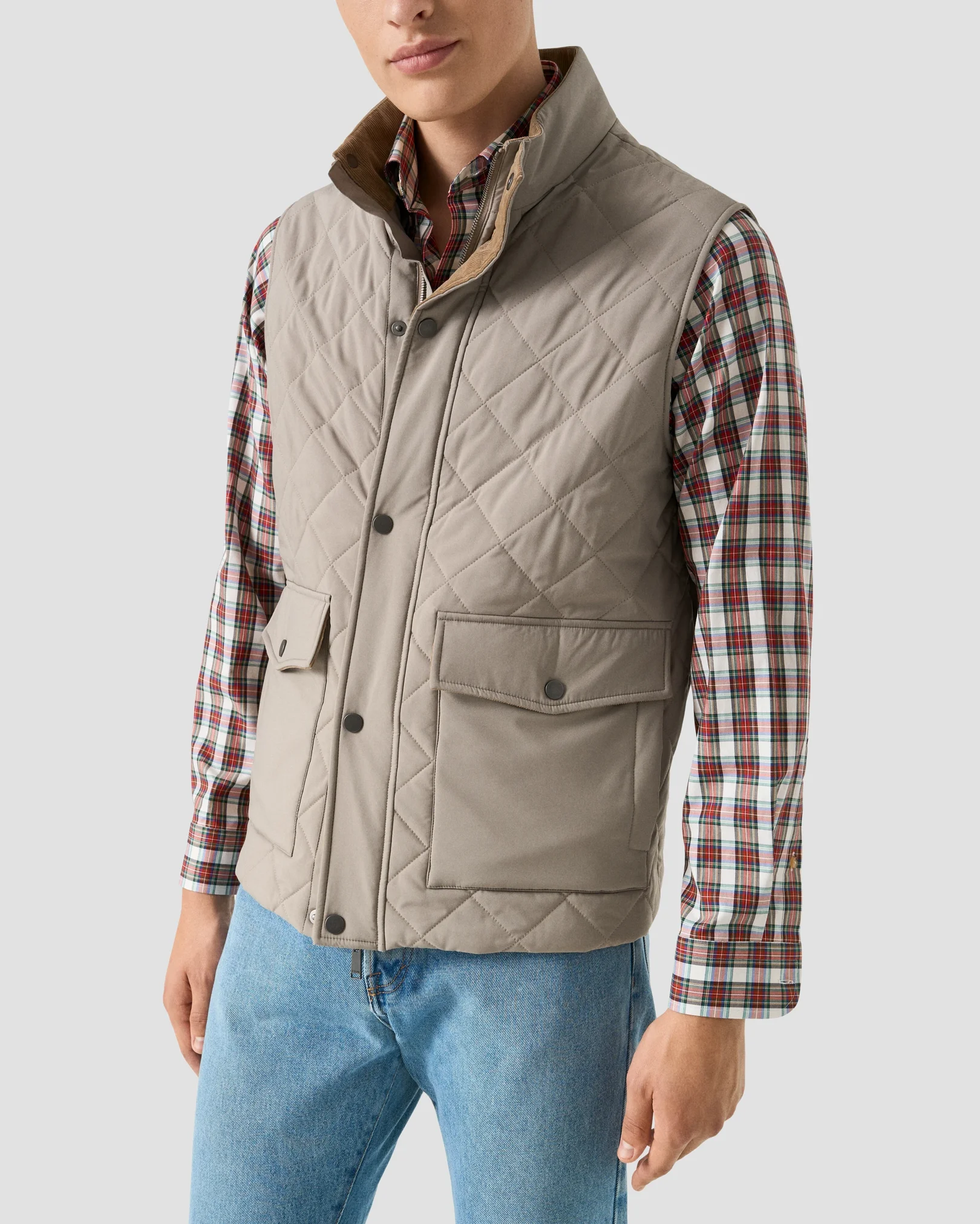 Eton - Tartan Plaid Shirt