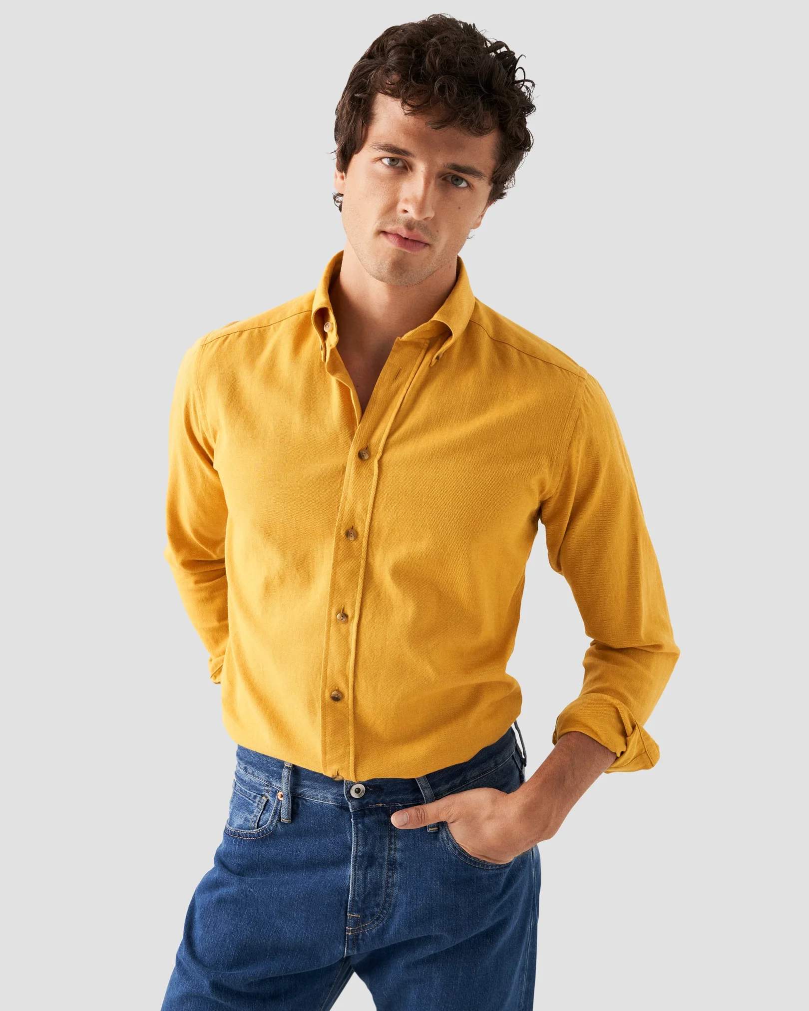 Eton - yellow flanell twill