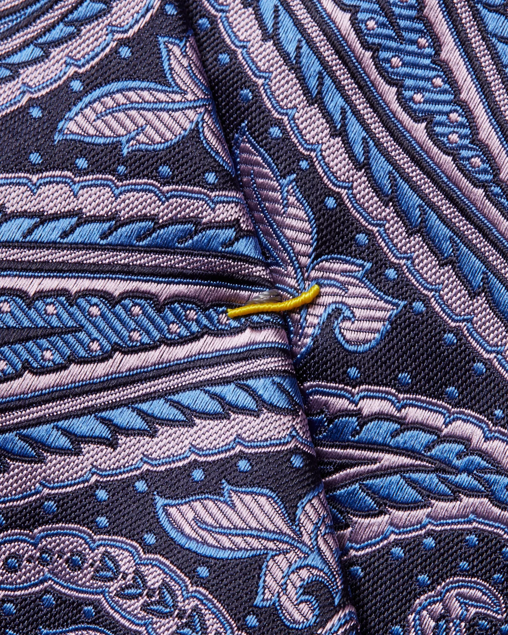 Eton - blue paisley tie