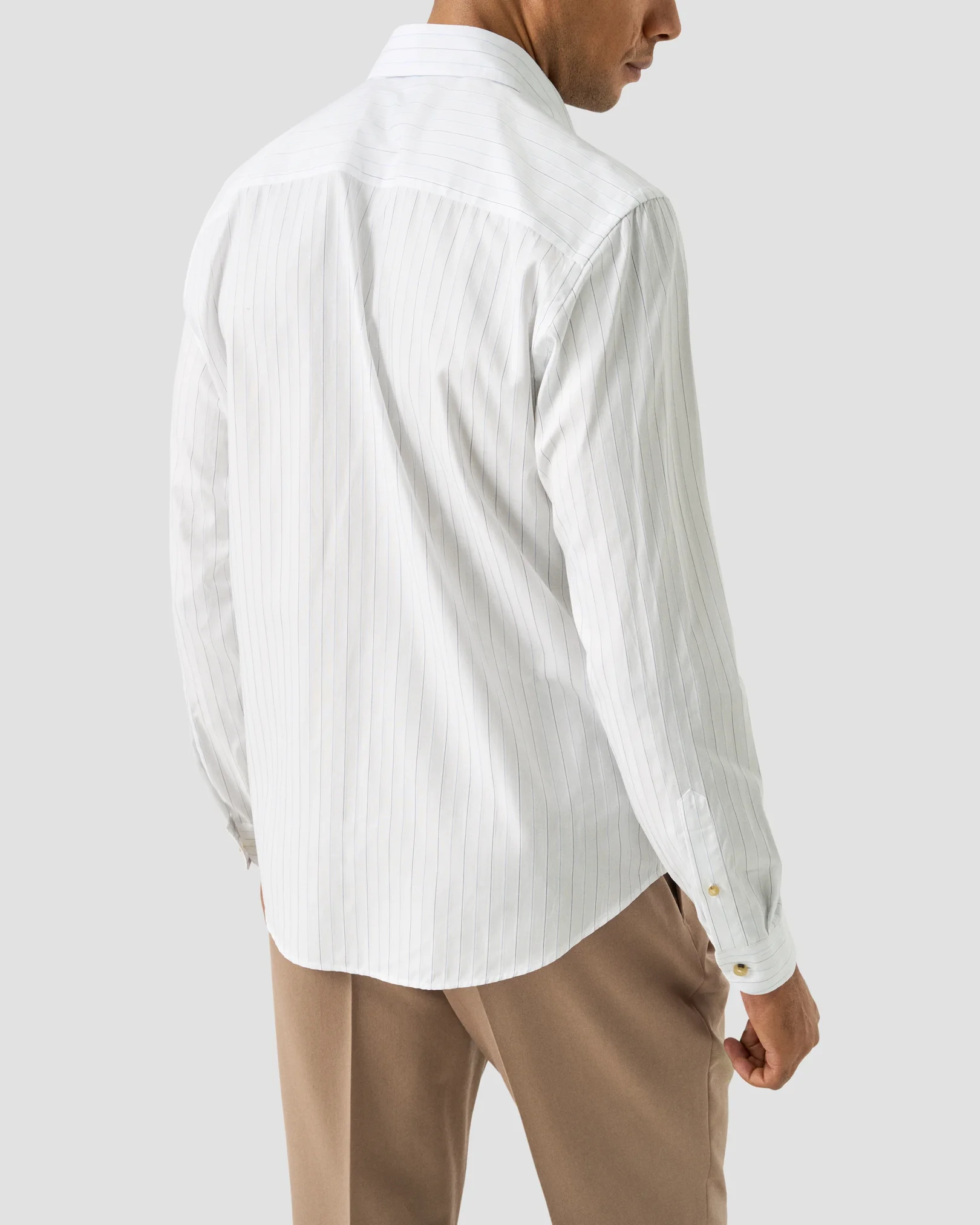 Eton - pin striped signature oxford shirt