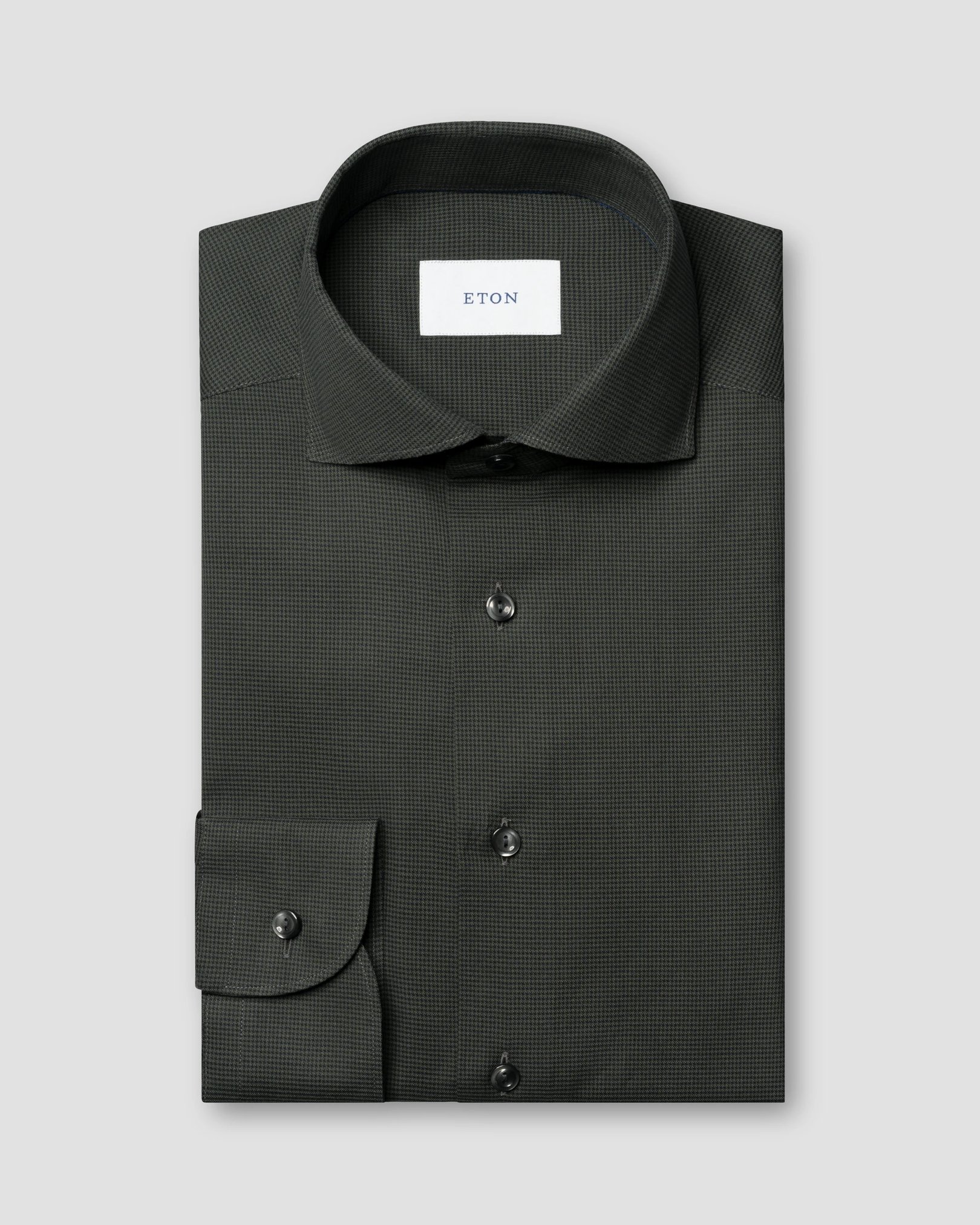 Eton - Micro Check Signature Flannel Shirt