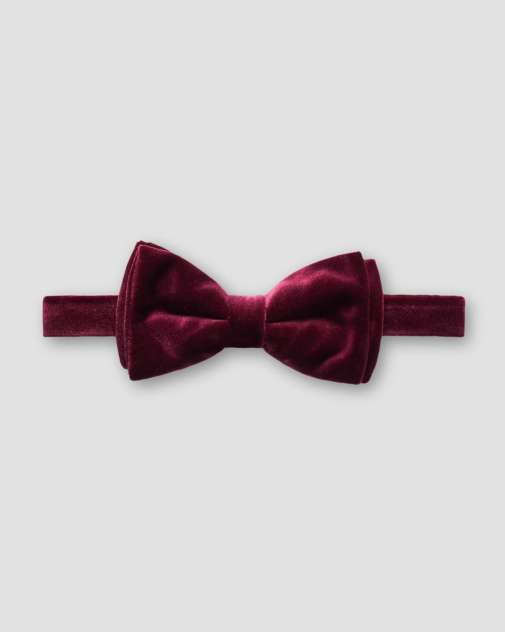 Eton - red velvet bow tie ready tied