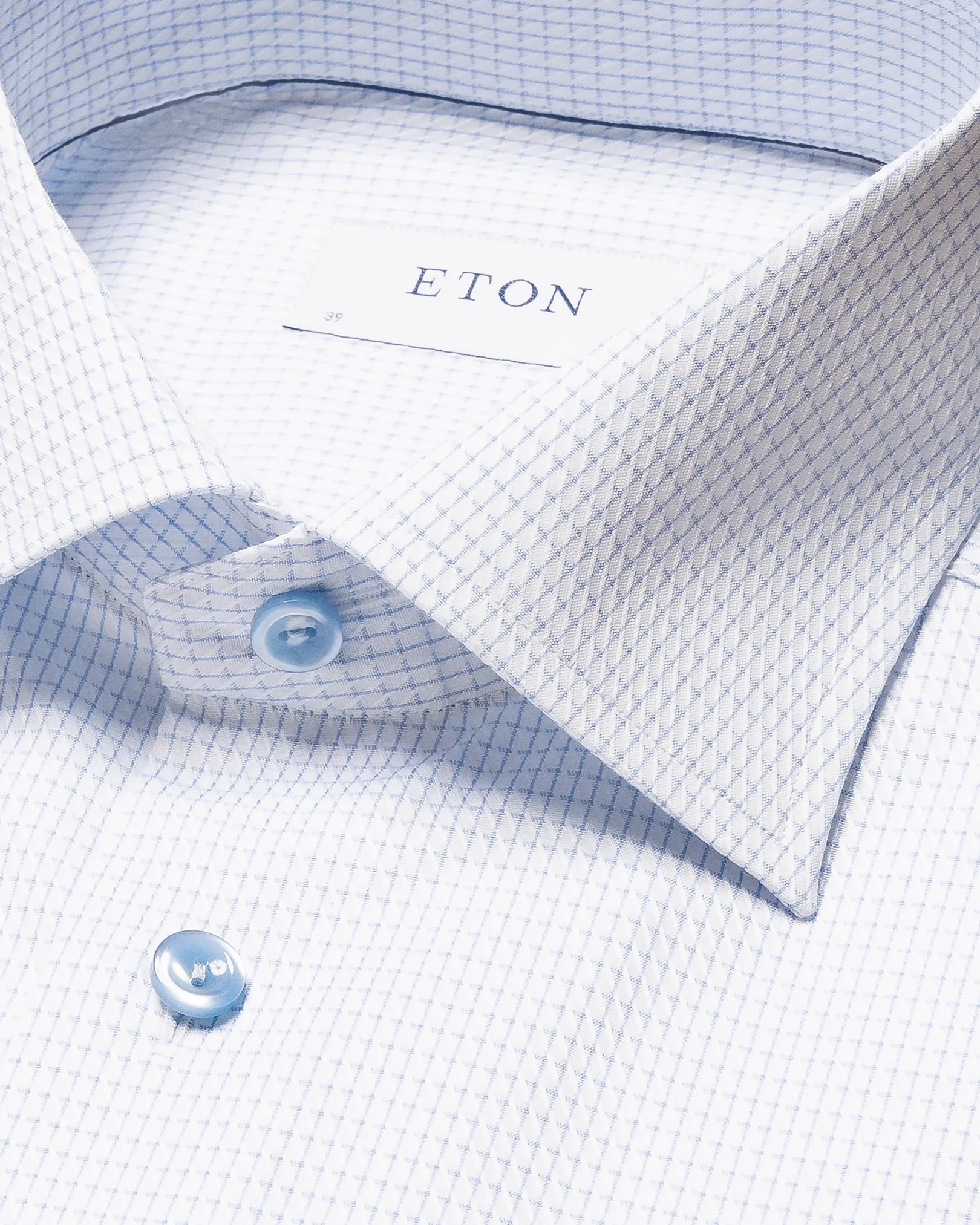 Eton - Light blue Signature Twill