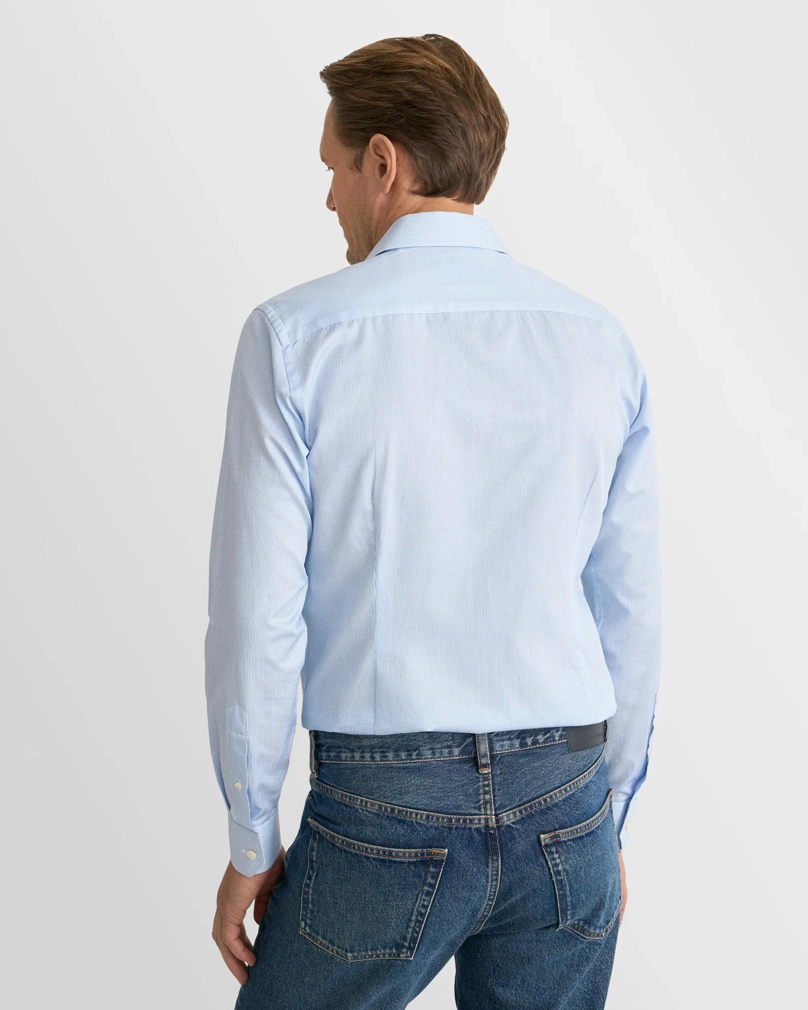Eton - Fine Stripe Signature Twill Shirt