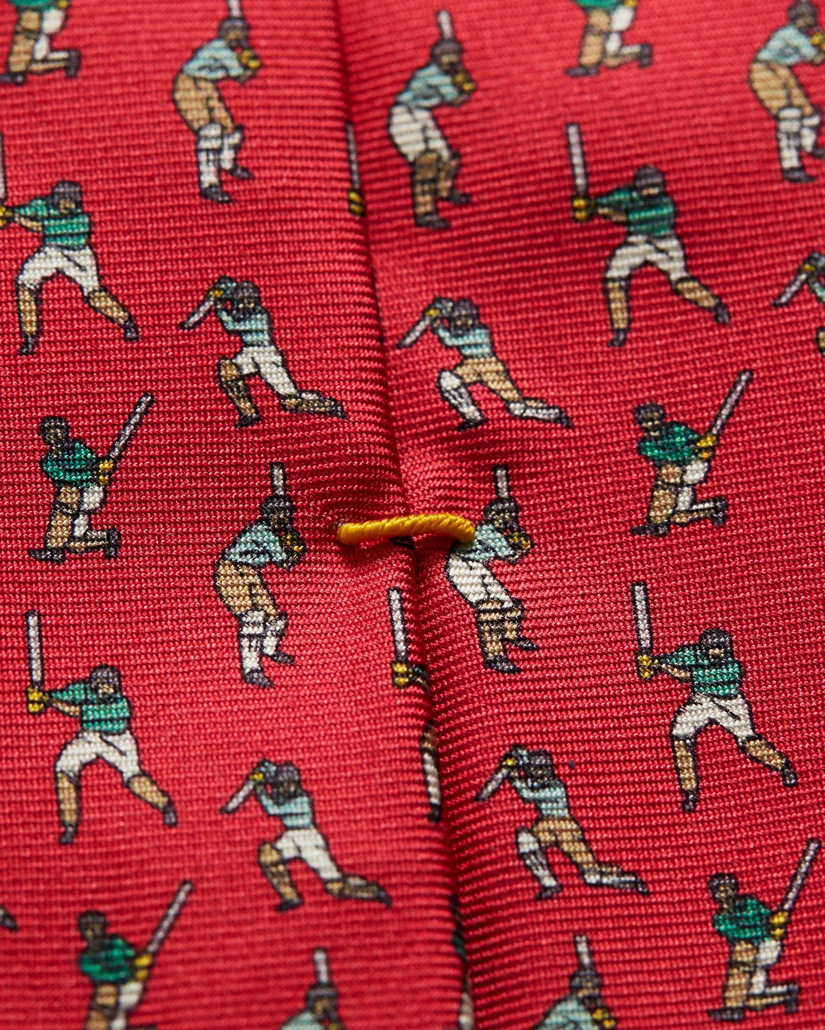 Eton - red cricket tie