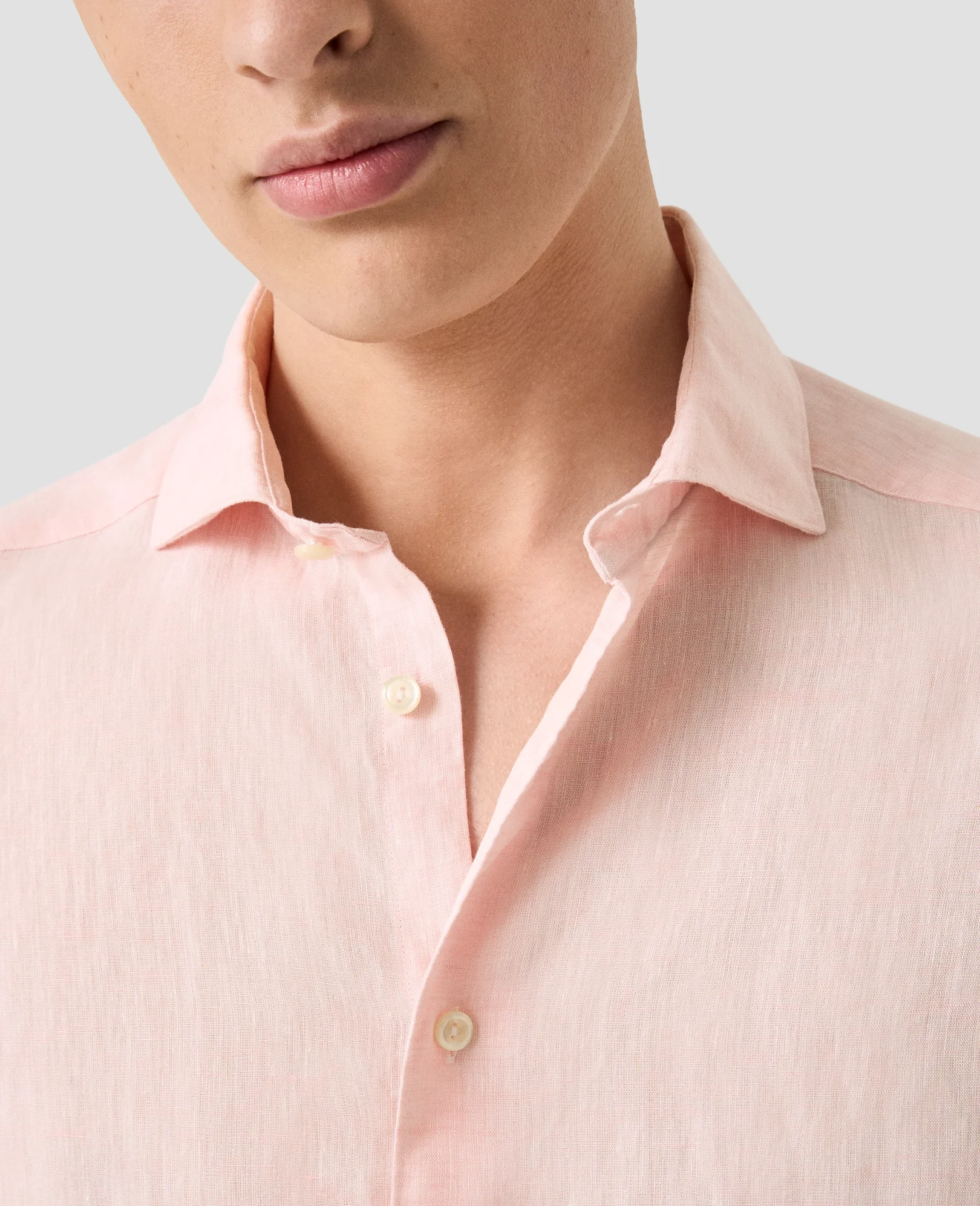 Eton - Short Sleeve Linen Shirt