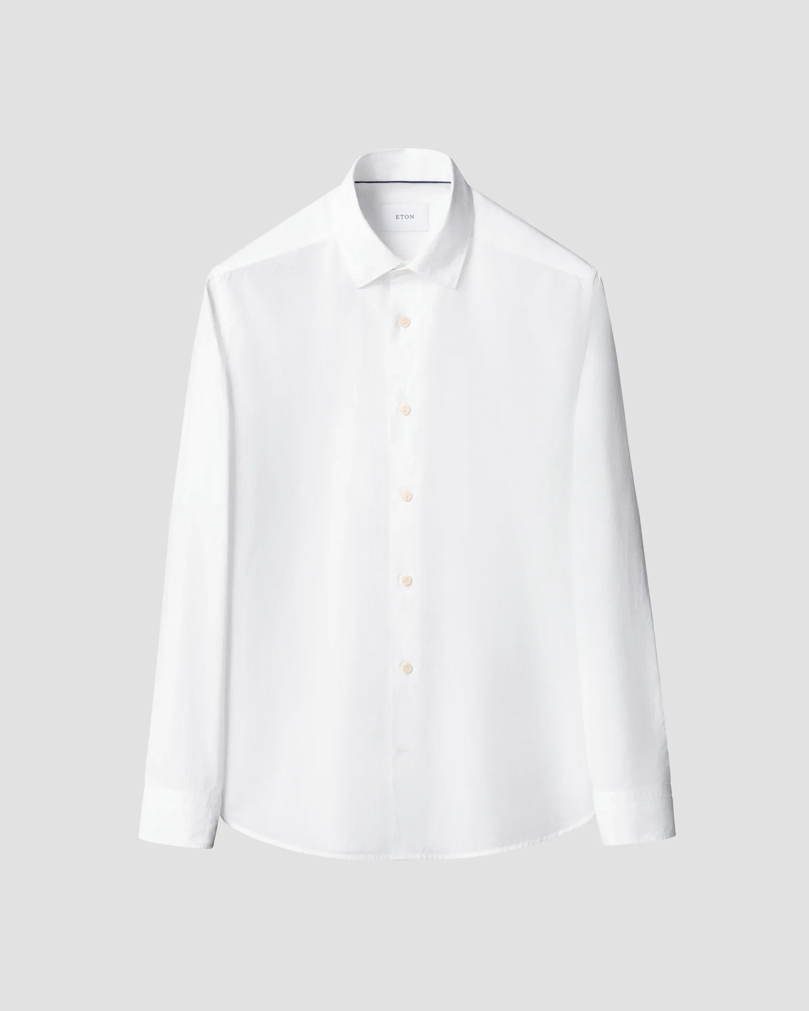 Eton - solid chambray shirt