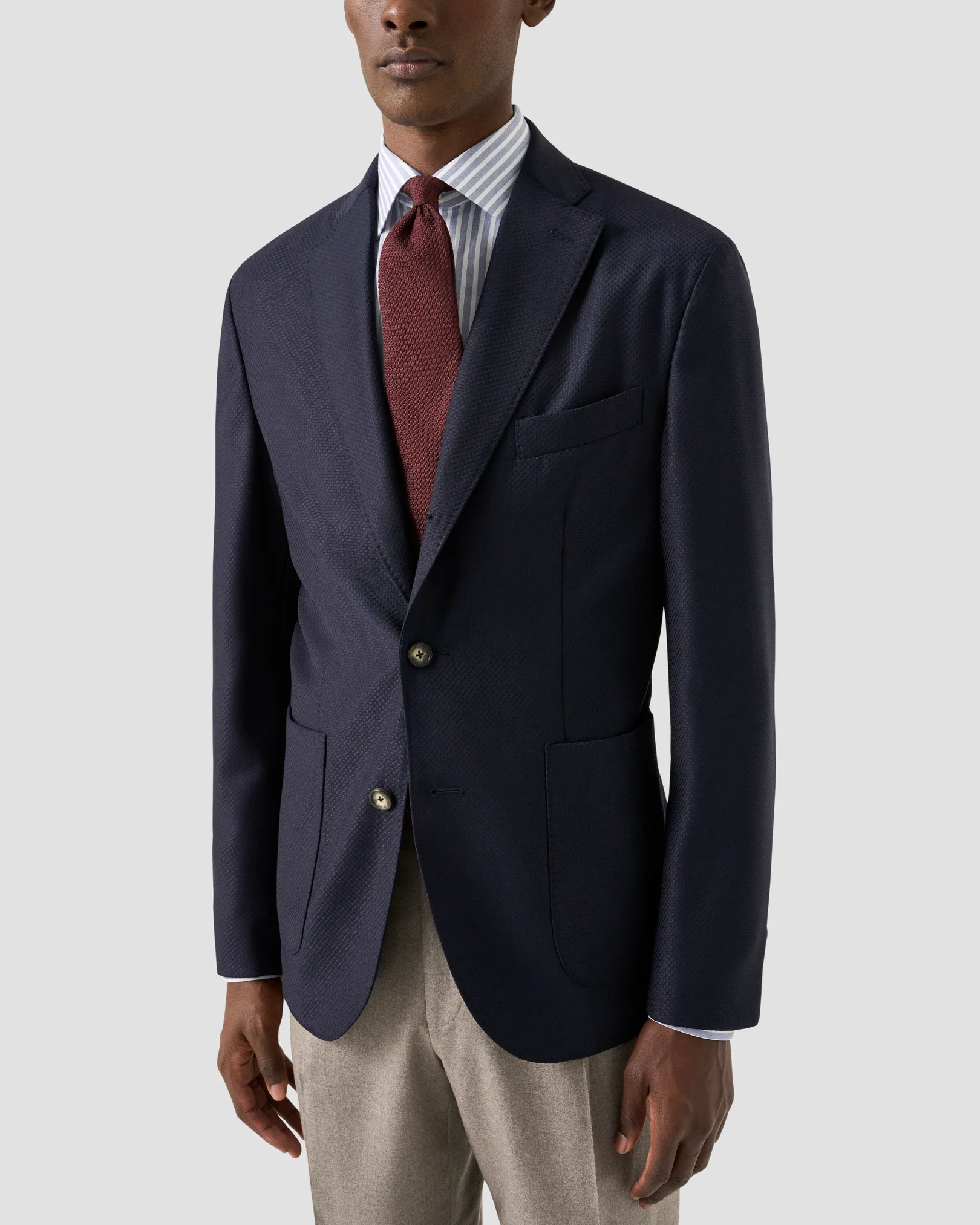 Eton - Striped Twill Shirt