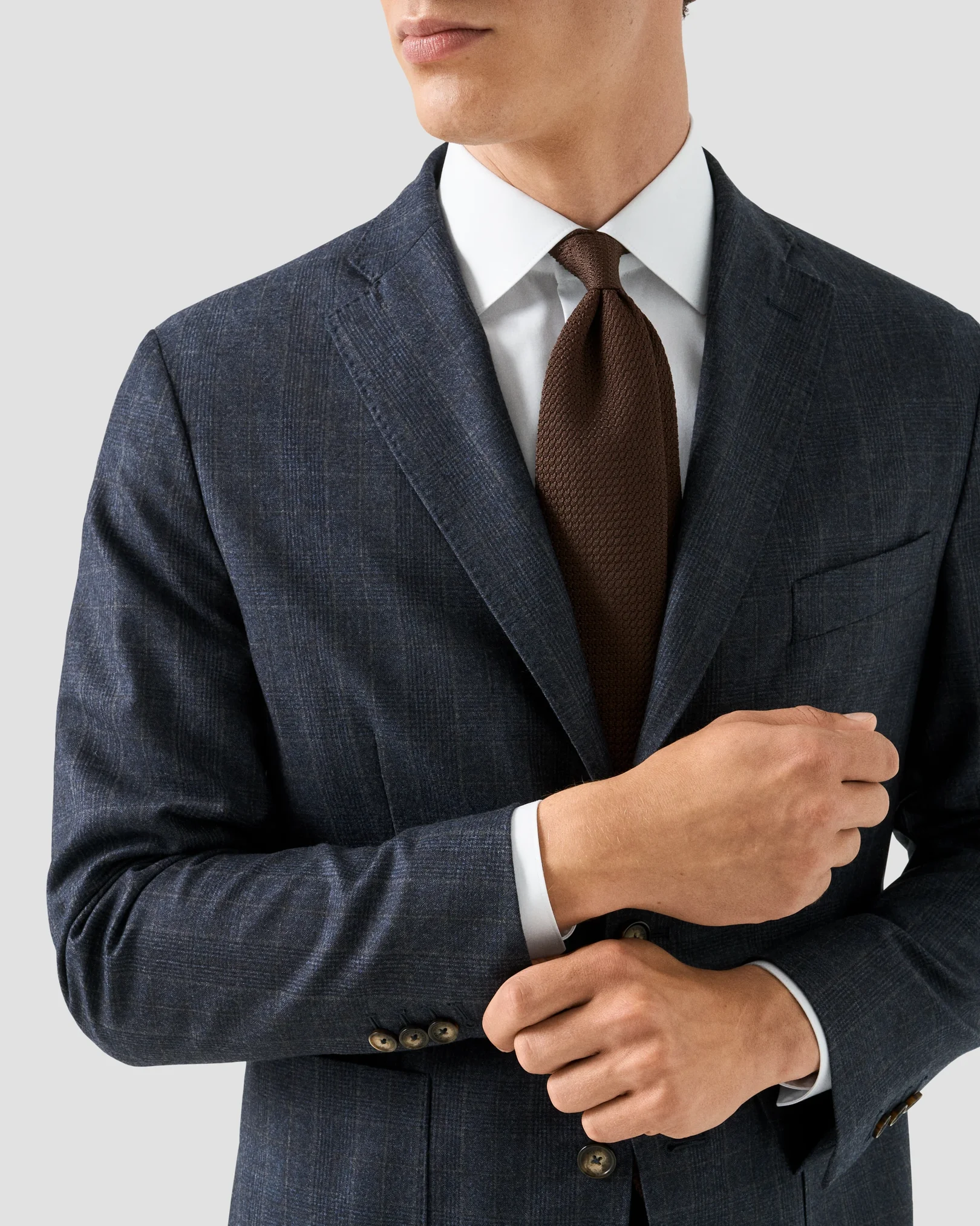 Eton - Solid Elevated Twill Shirt