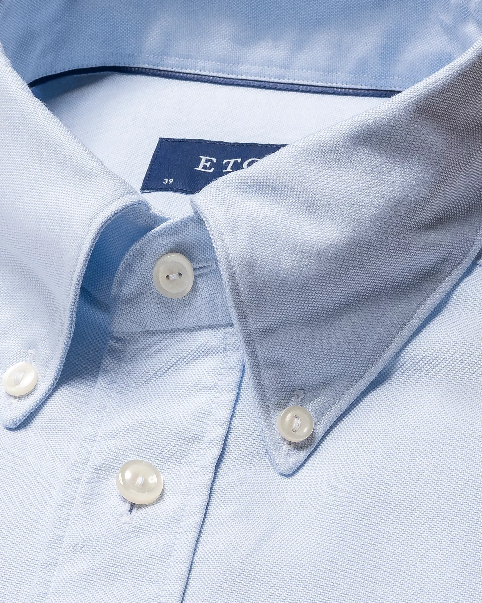 Light Blue Oxford Shirt - Eton