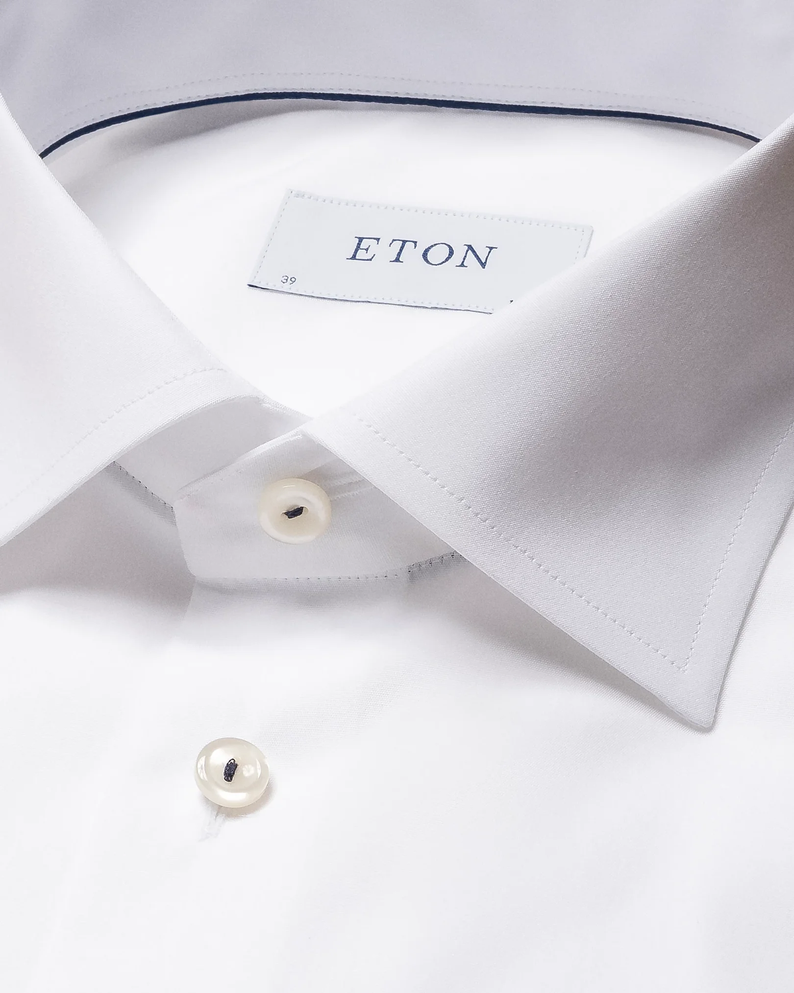 Eton - poplin soldi white