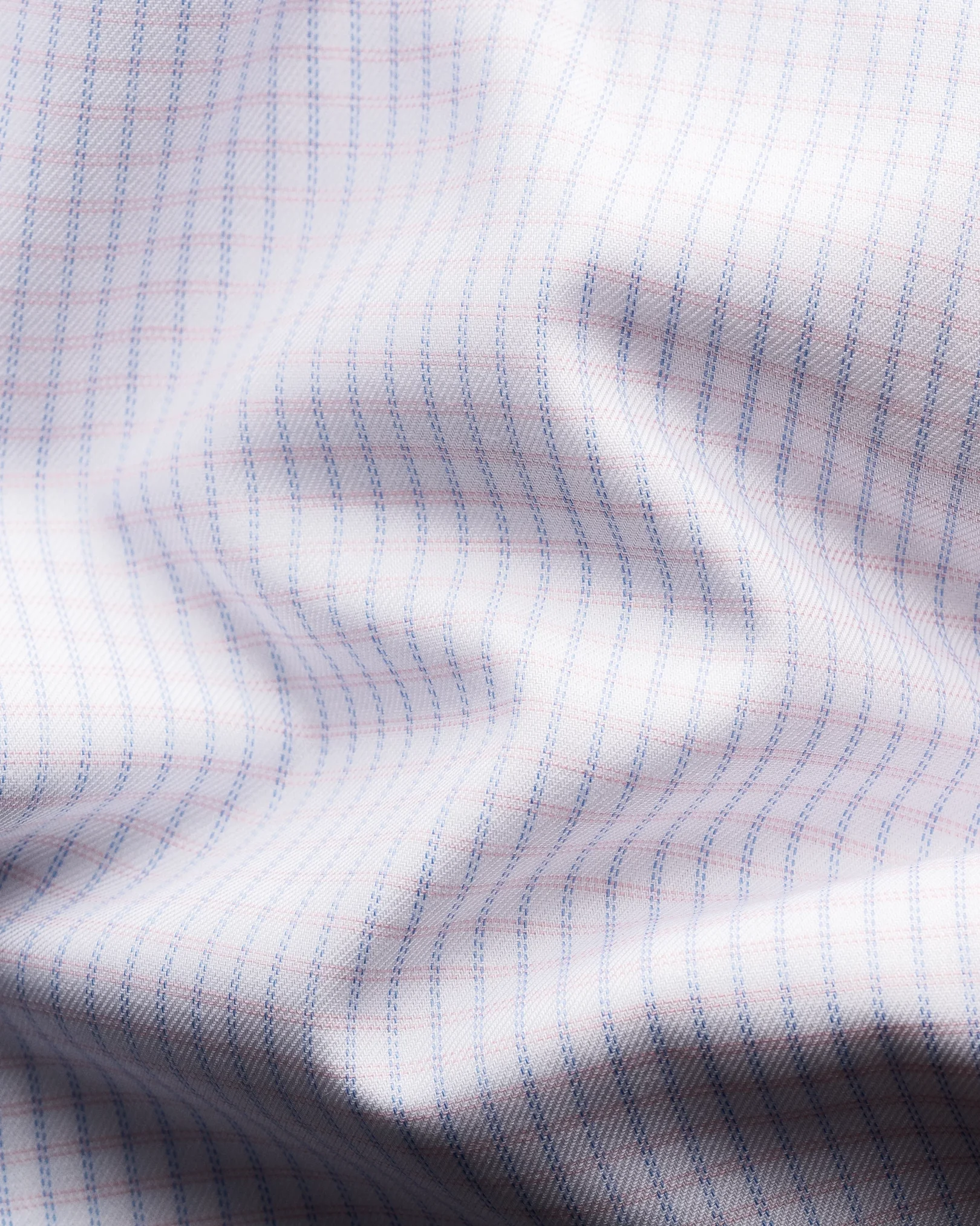 Eton - pink checked twill