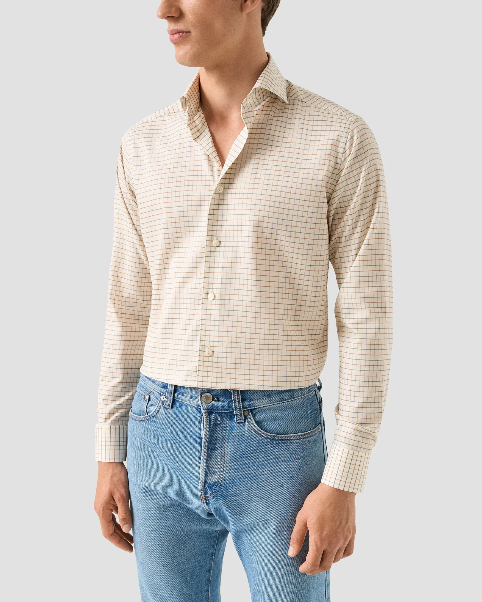 Check Signature Flannel Shirt - Eton