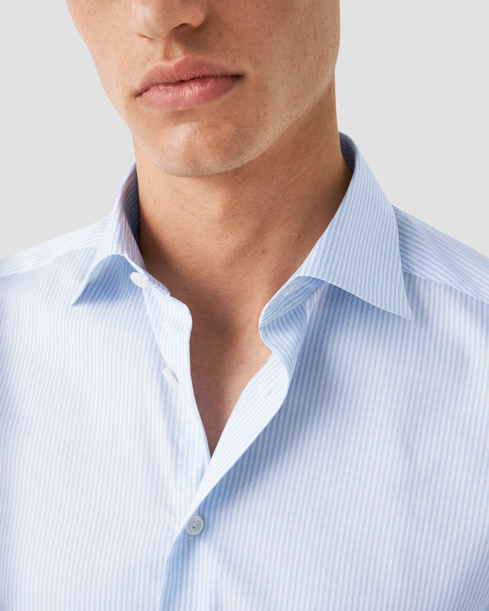 Eton - light blue fine twill