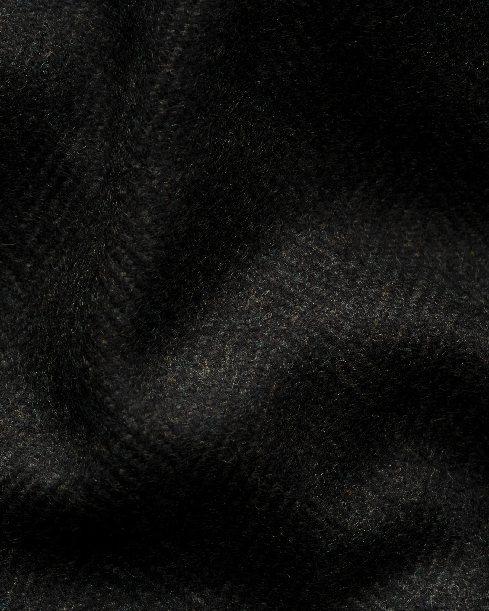 Eton - brown herringbone wool cashmere chore jacket