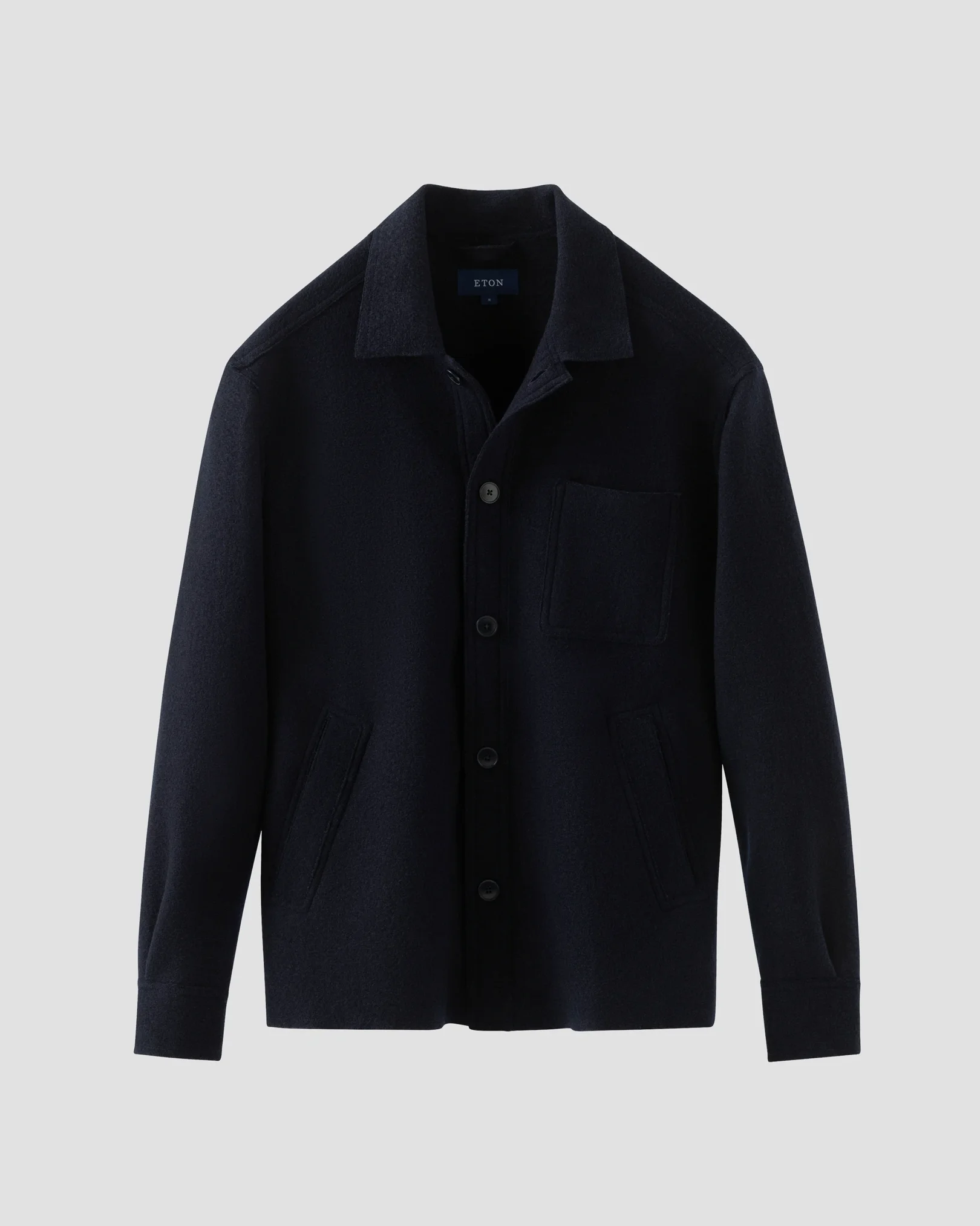 Eton - Boiled Wool Overshirt​