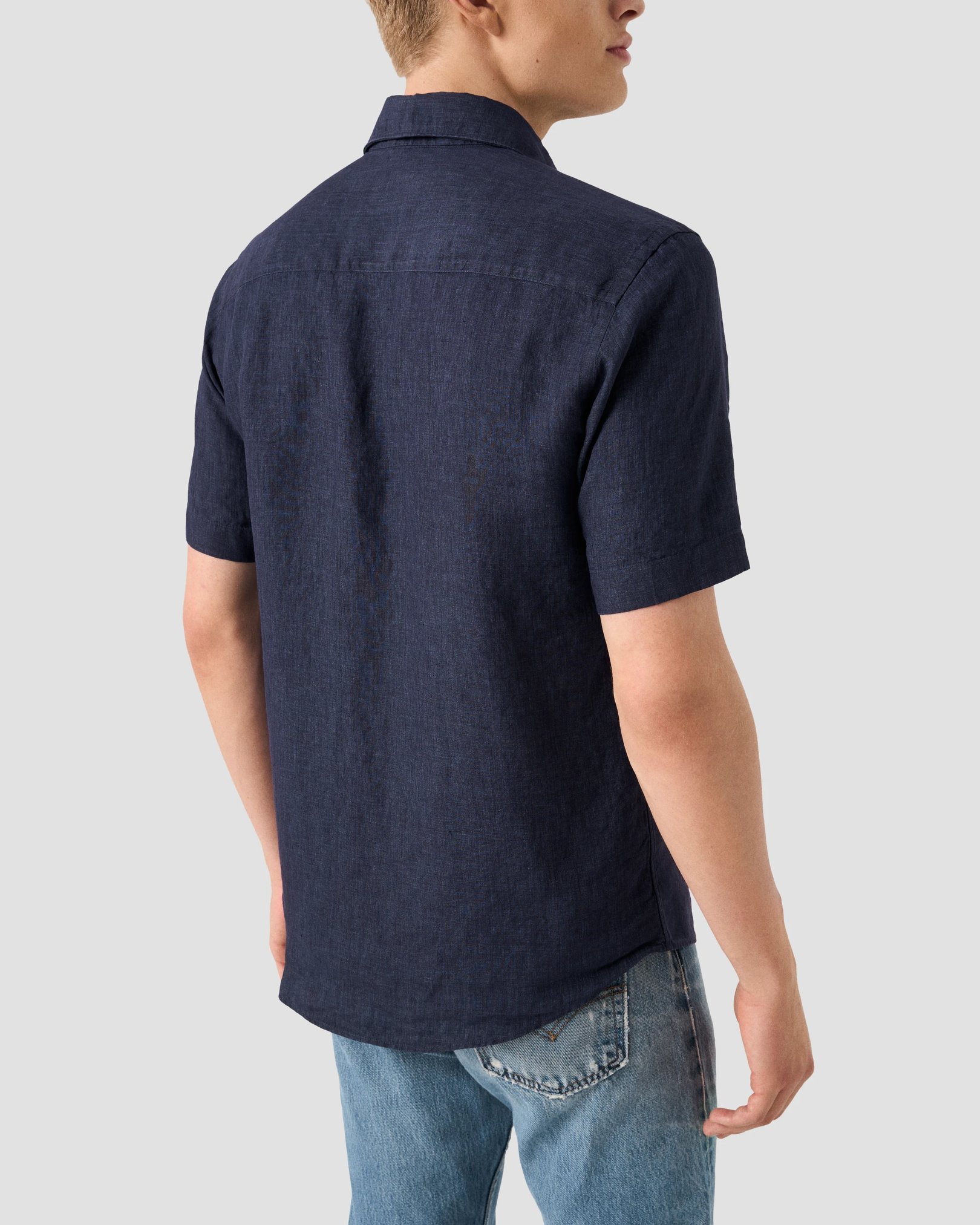 Eton - Short Sleeve Linen Shirt