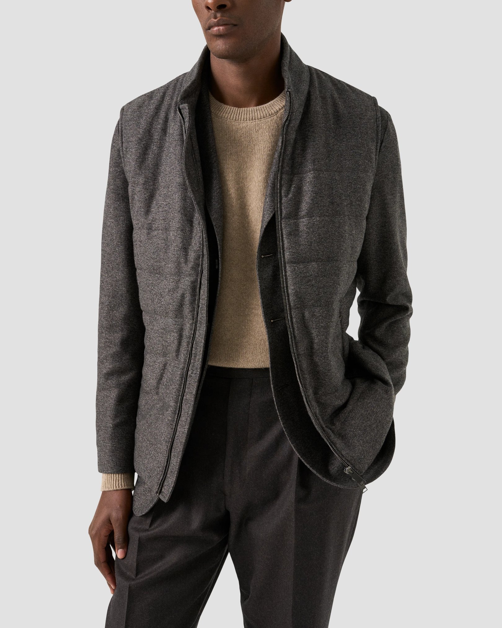 Eton - Wool Cashmere Dream Padded Vest