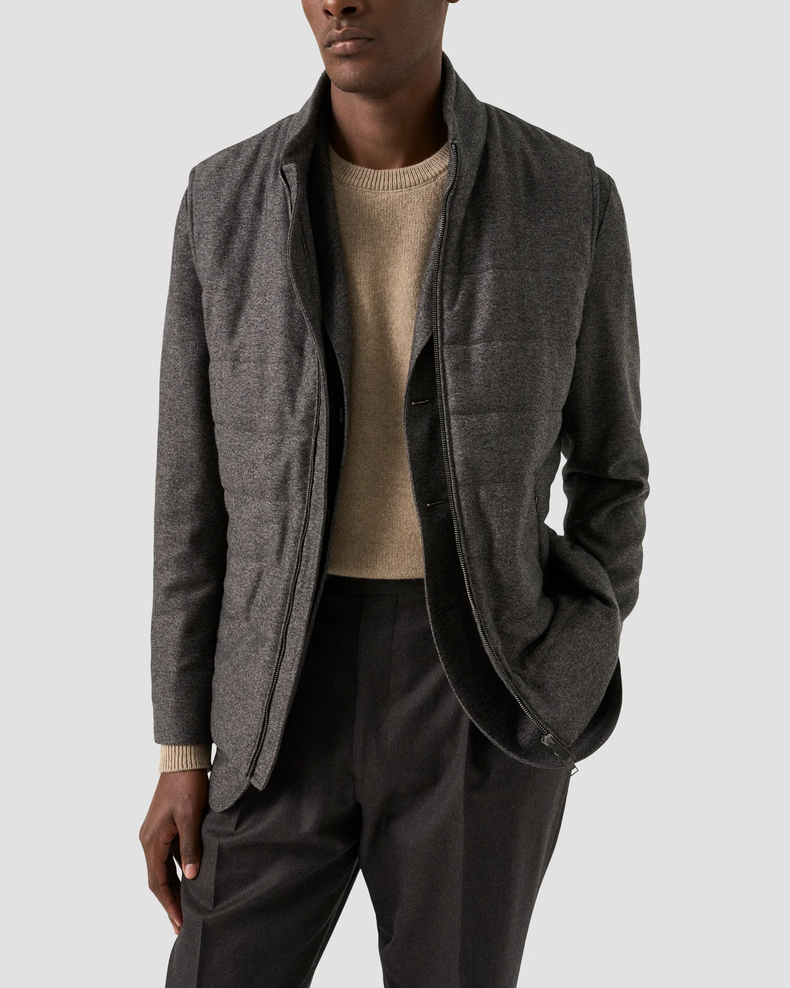 Eton - Wool Cashmere Dream Padded Vest