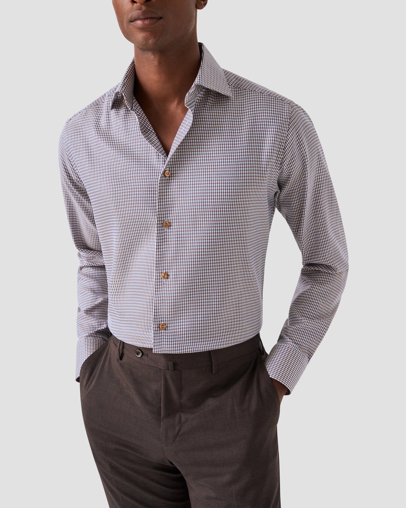Eton - brown twill