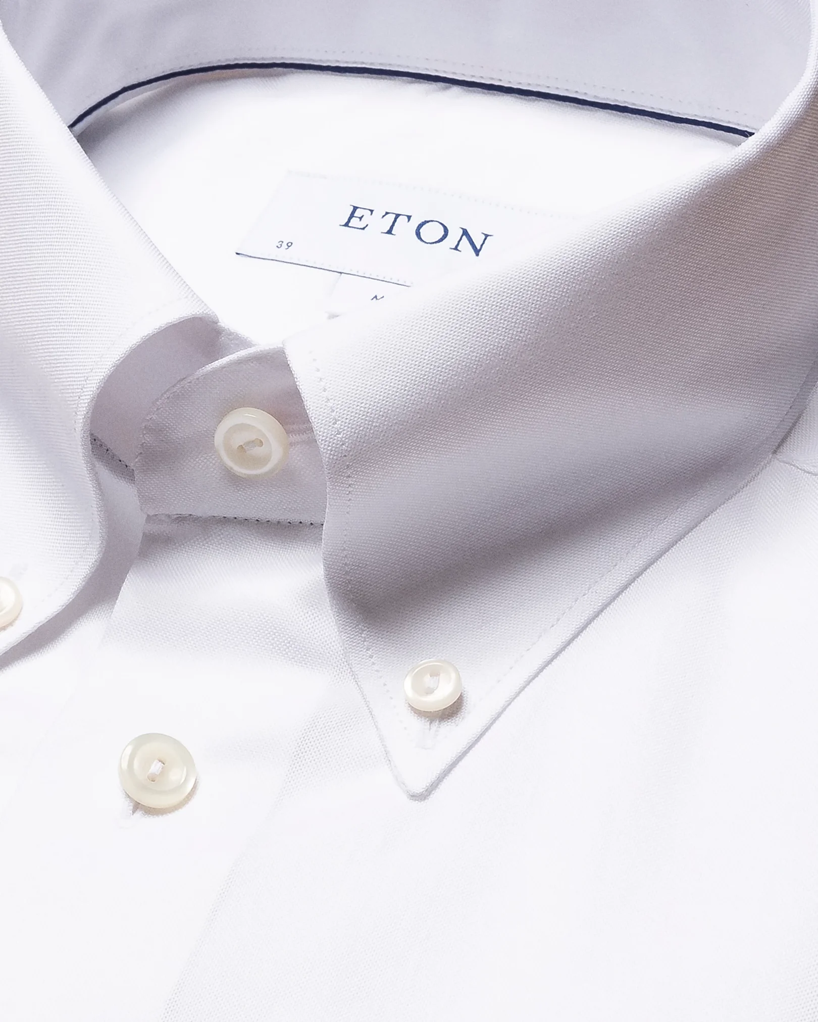 Eton - wrinkle free white signature oxford