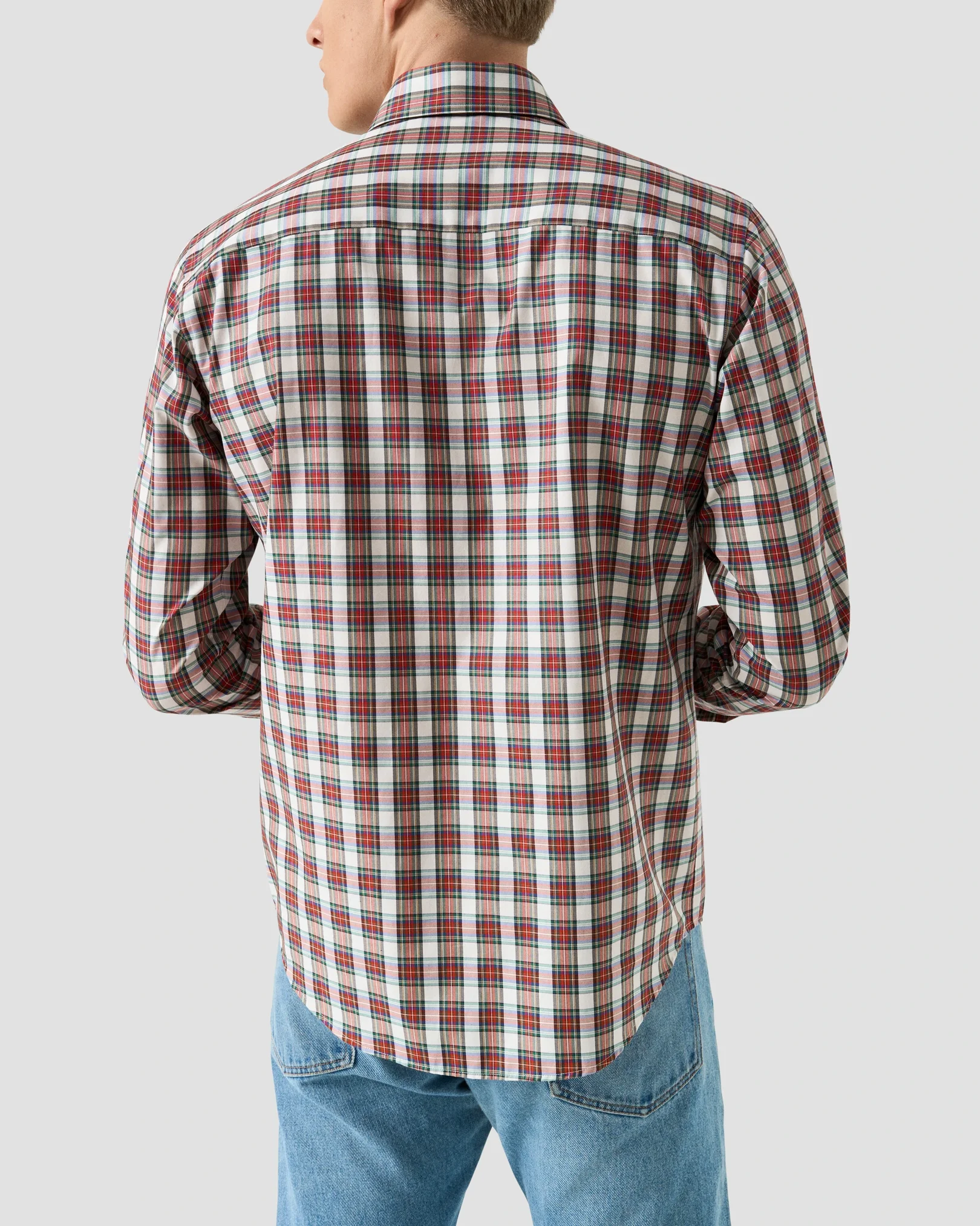 Eton - Tartan Plaid Shirt