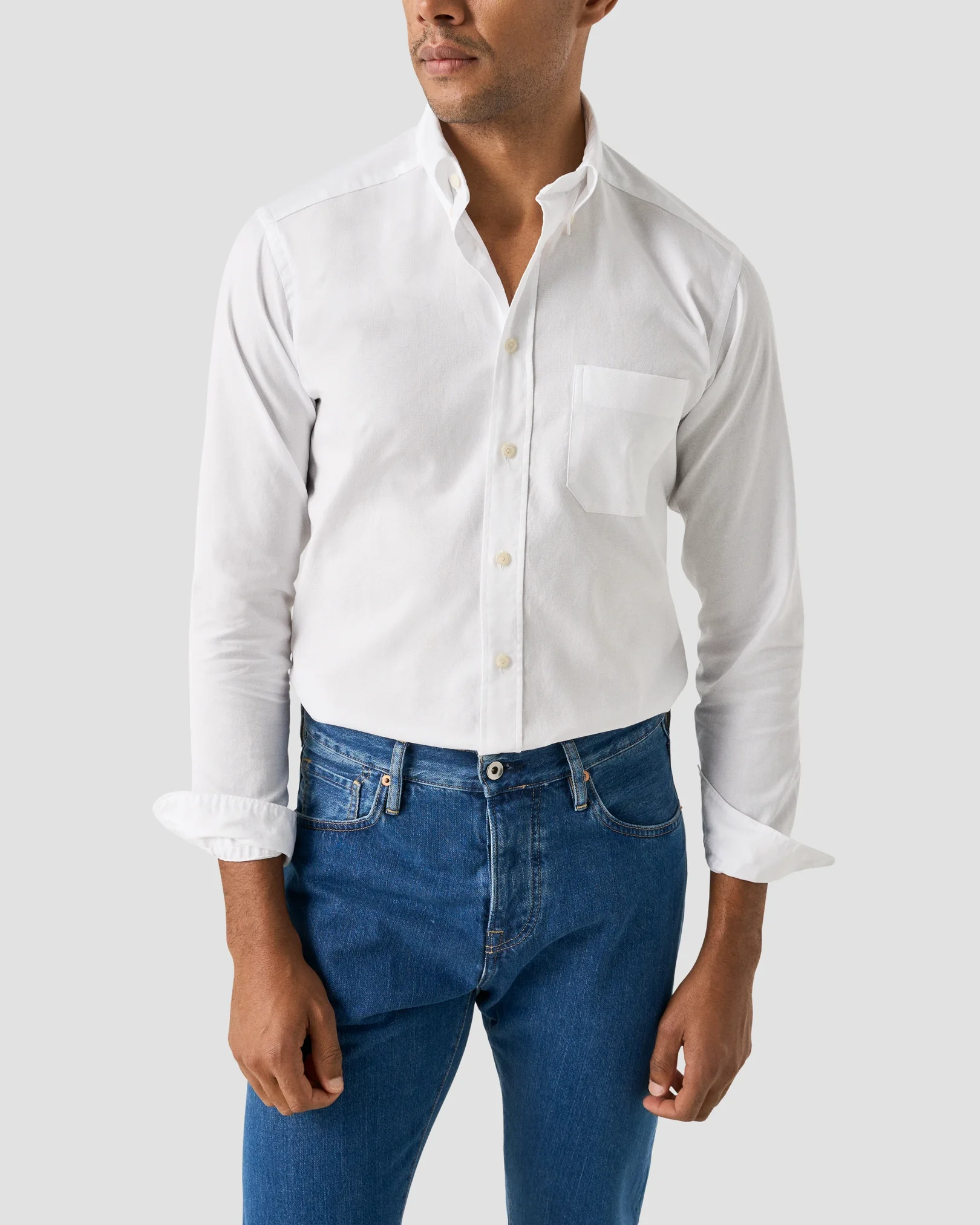 Eton - Solid Oxford Shirt