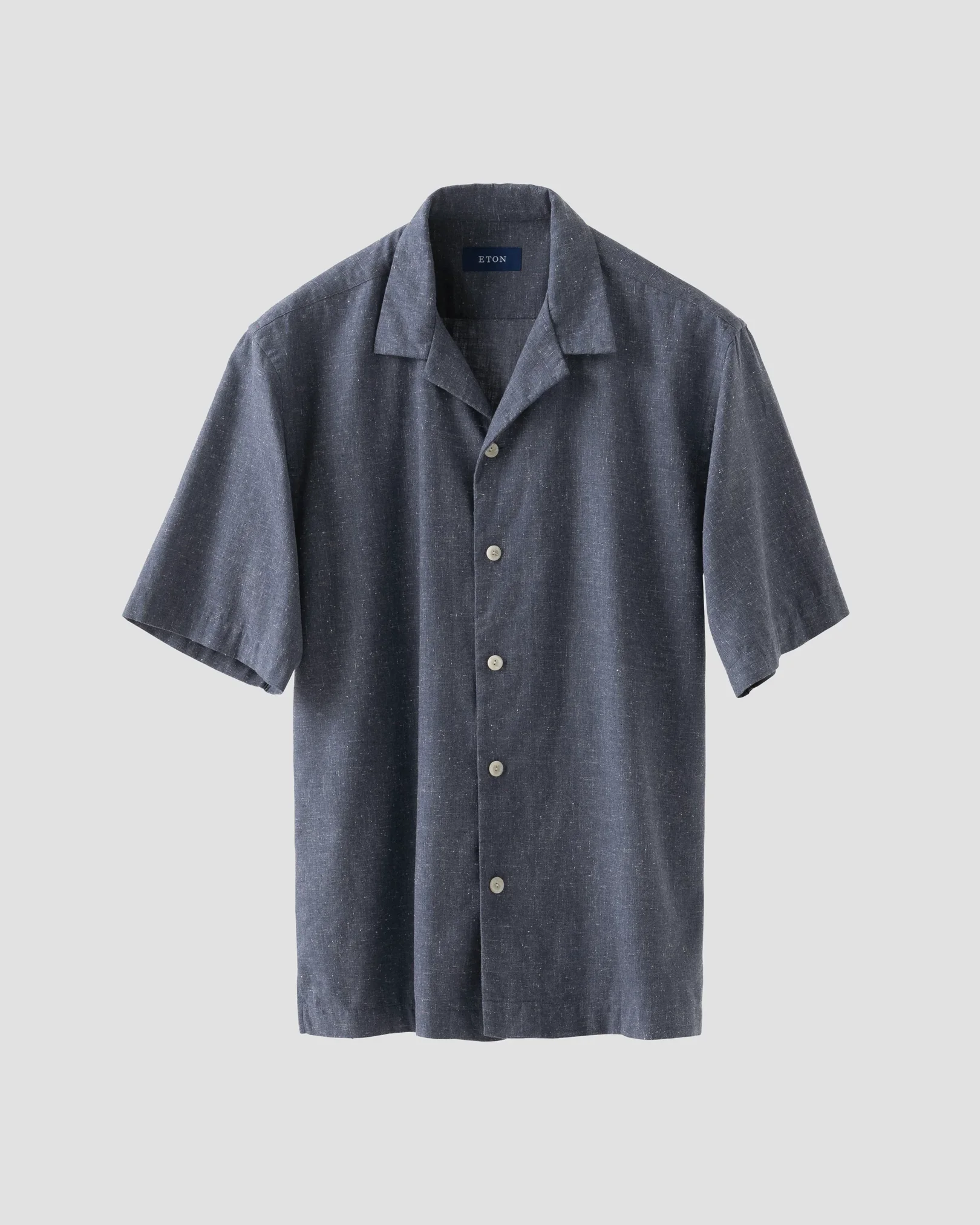 Dark blue Recycled Cotton Resort Shirt