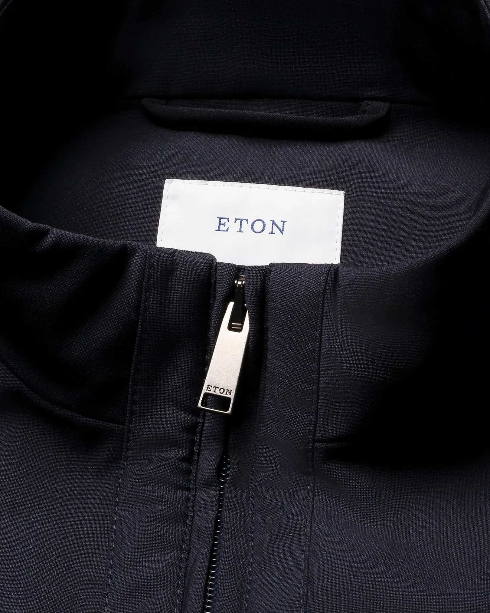 Eton - navy blue lana tech vest
