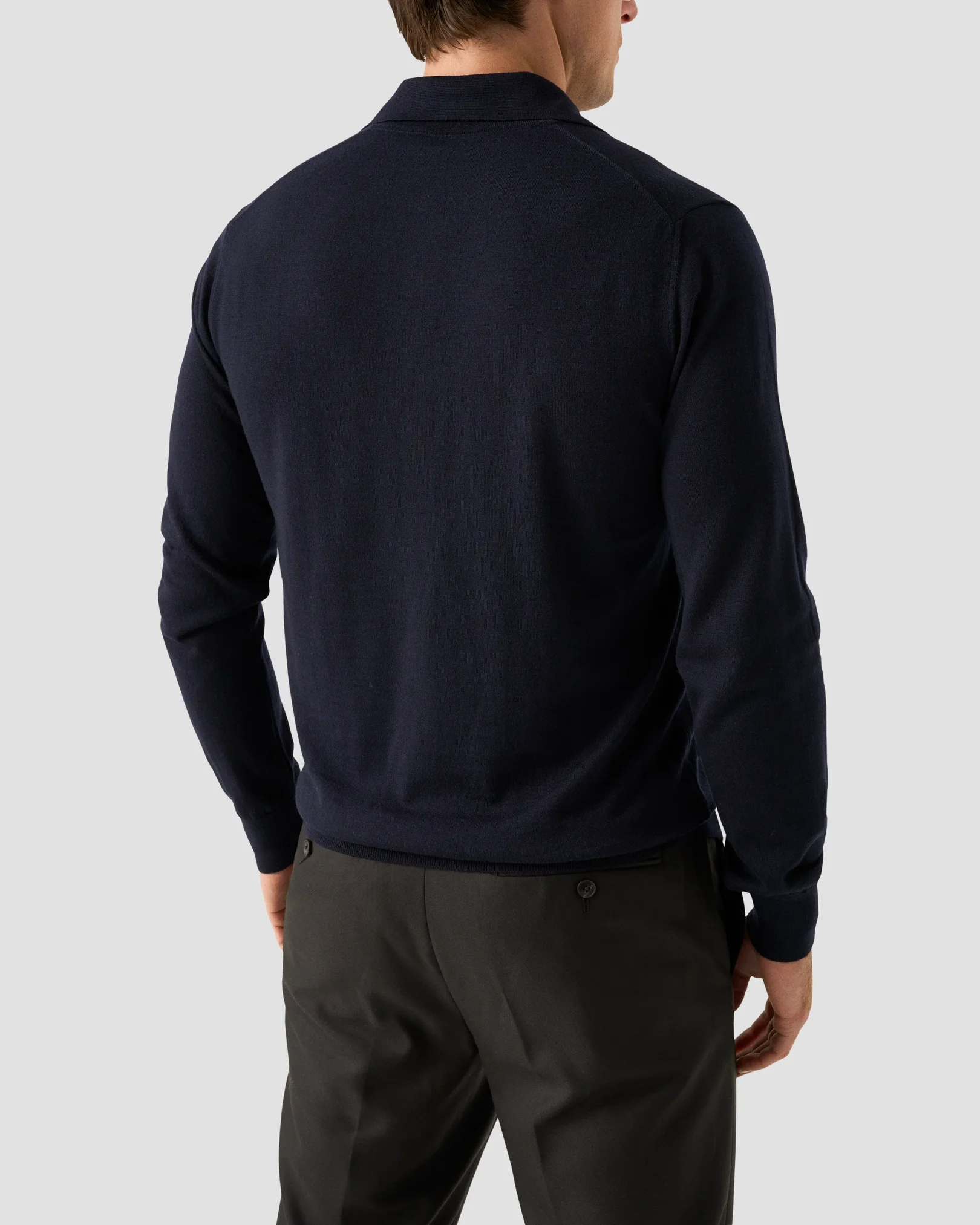 Eton - Fine Knit Merino Polo