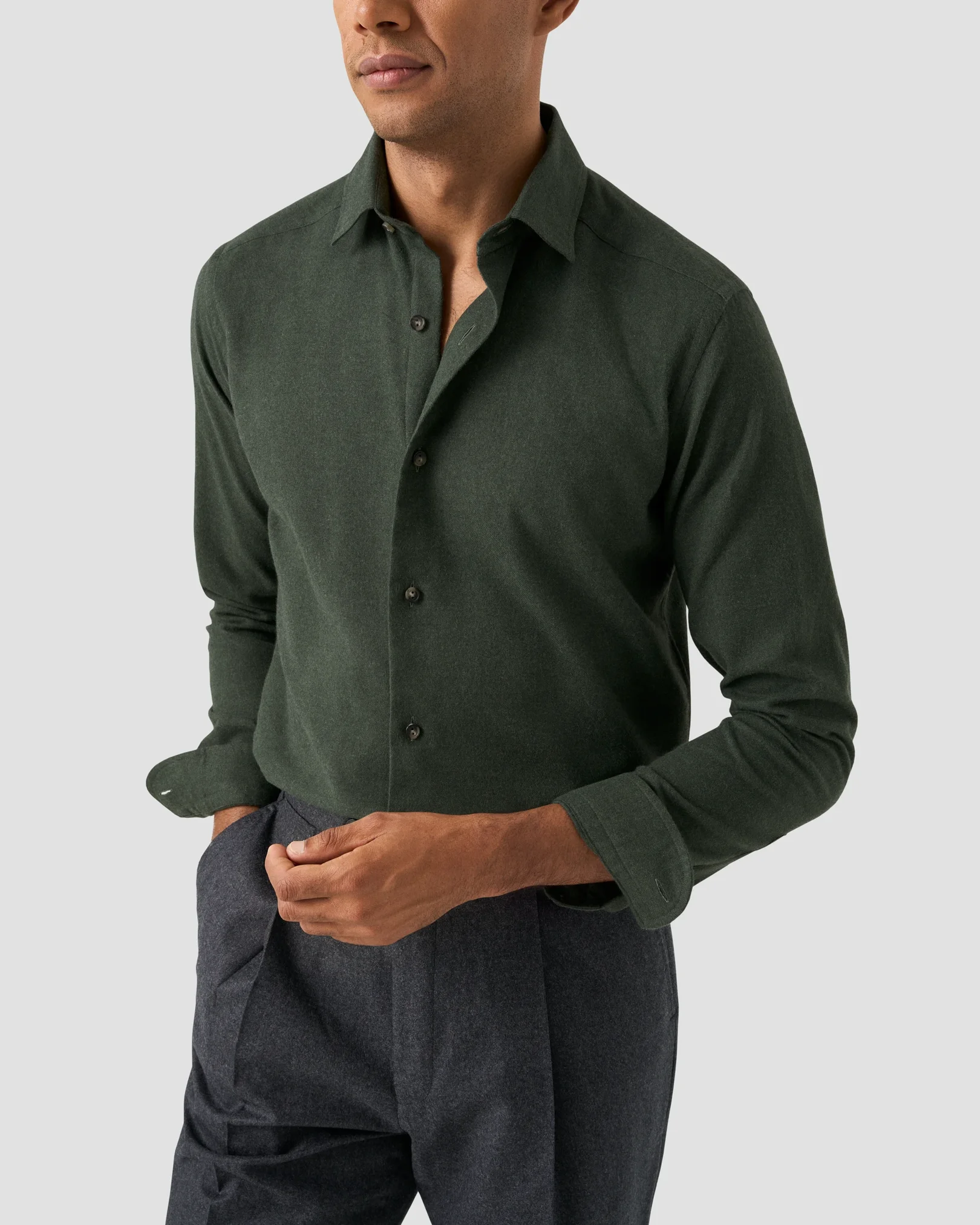 Eton - Flannel Shirt