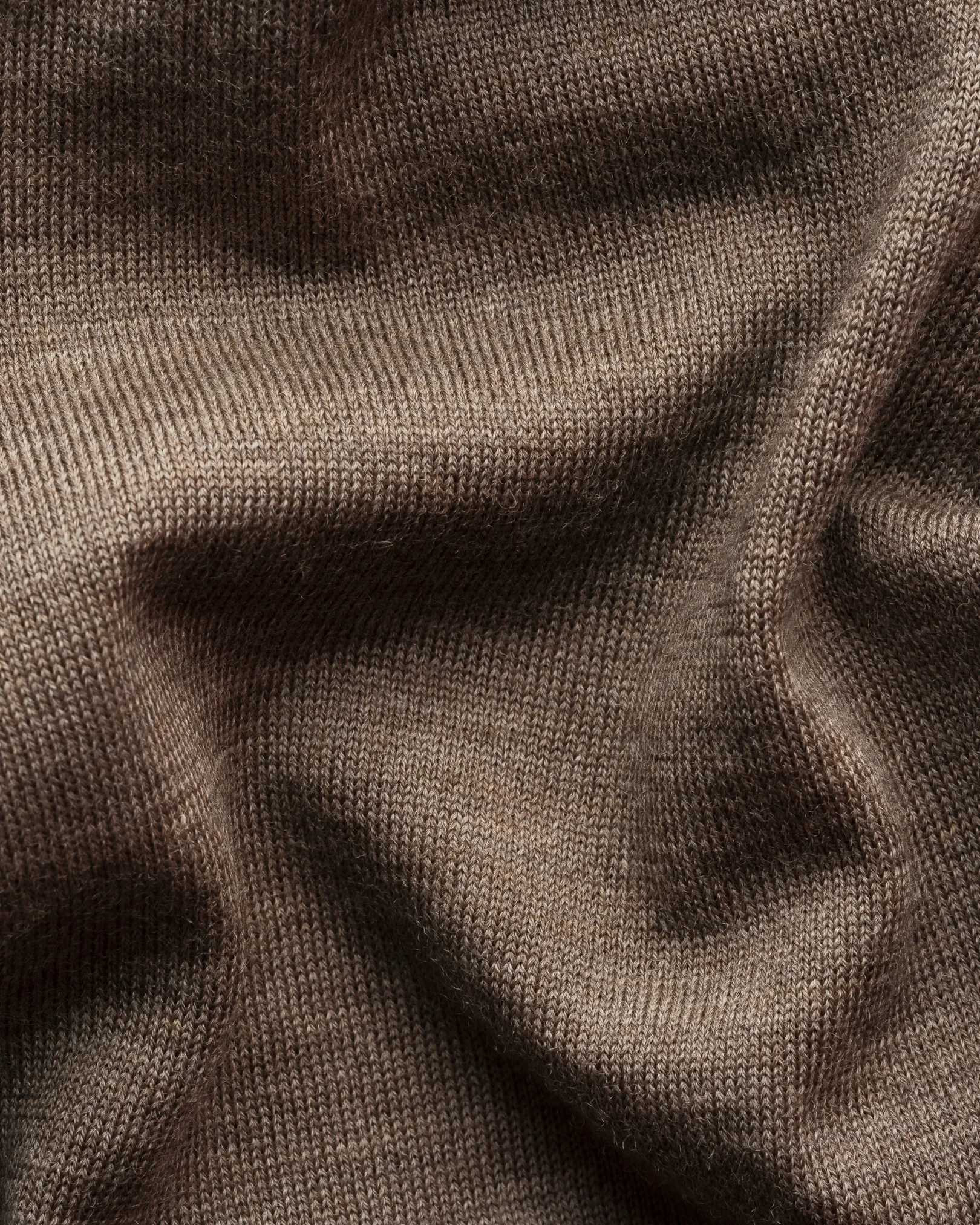 Eton - brown knitted merino