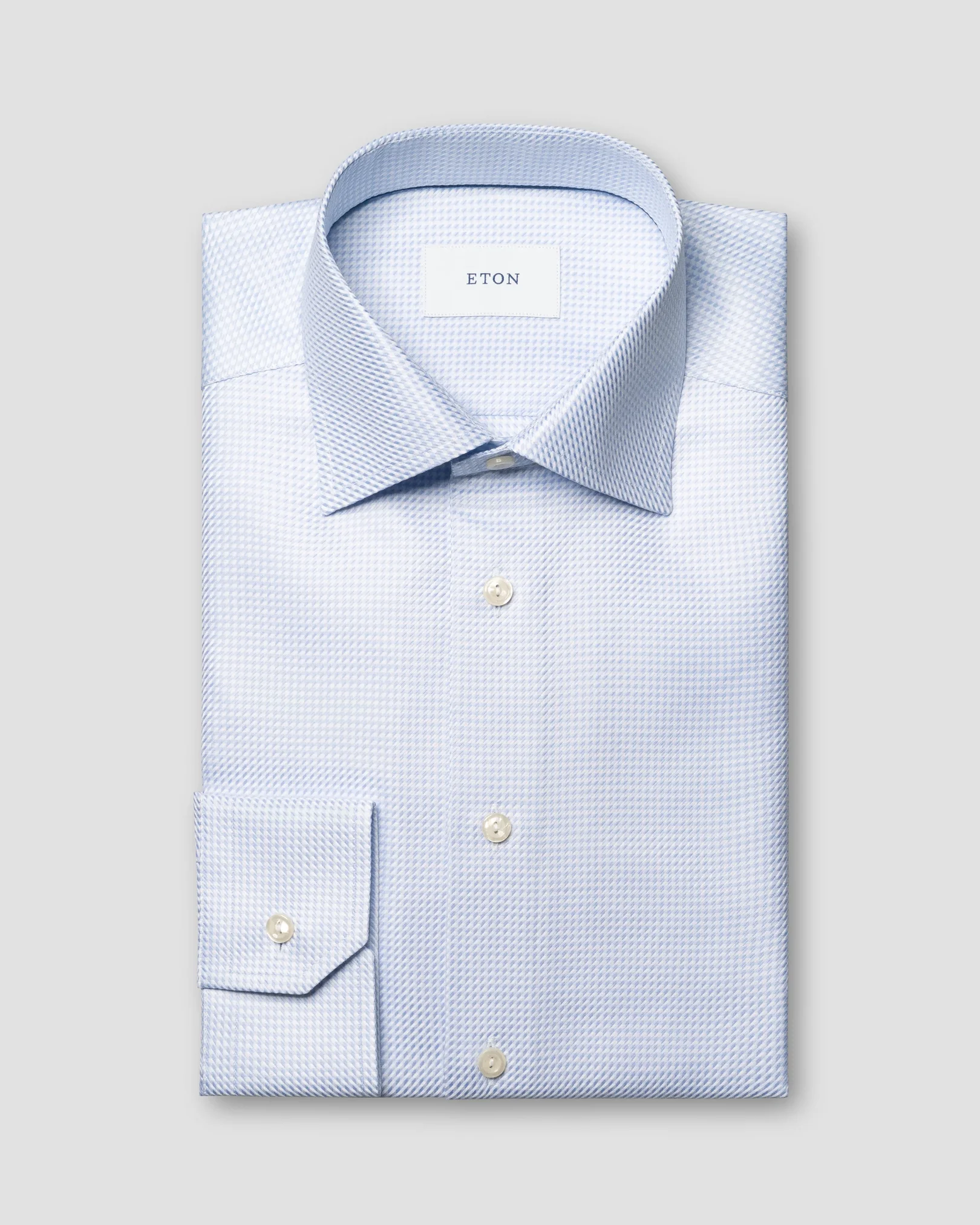 Eton - Houndstooth King Twill Shirt