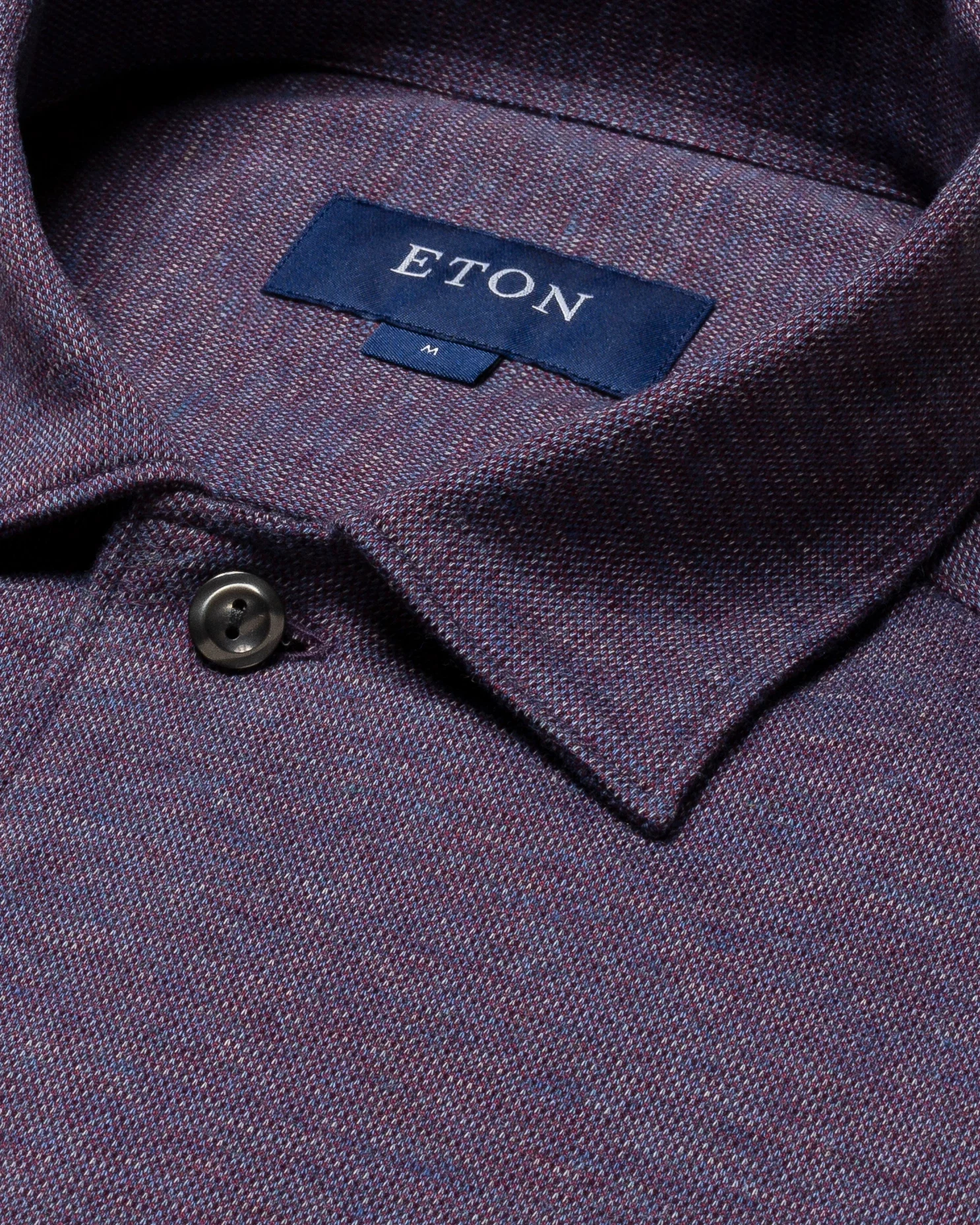 Eton - purple mouline jersey shirt