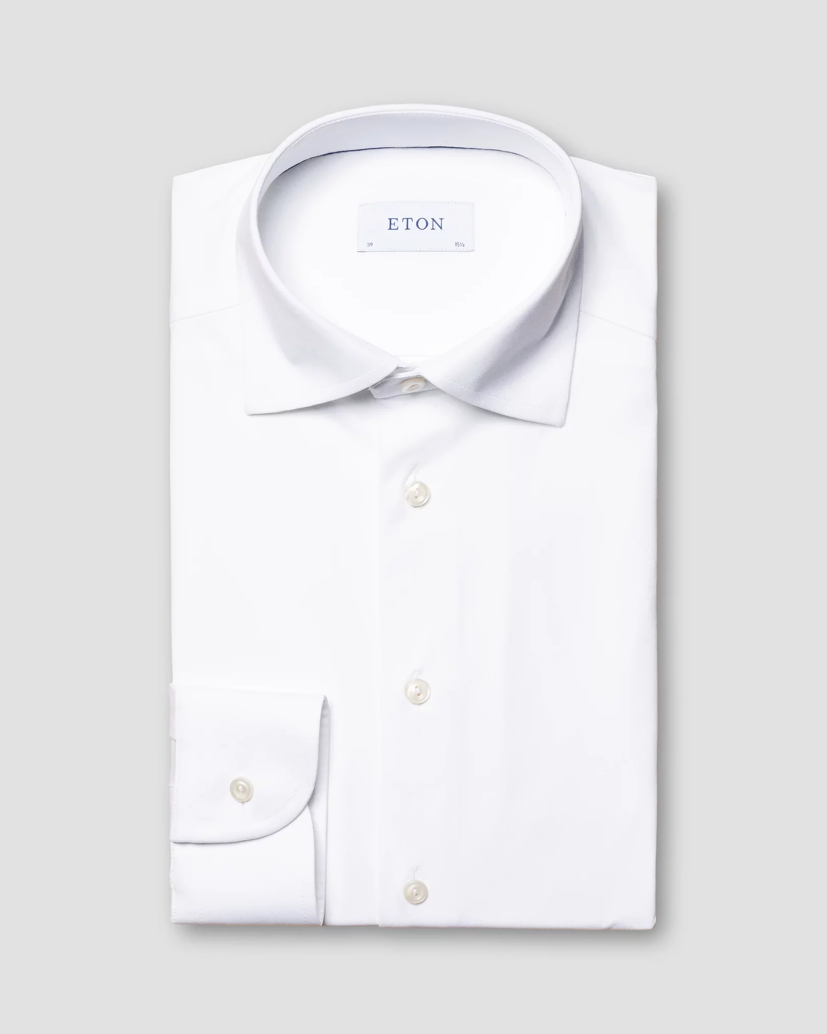 Weißes Hemd aus Vier-Wege-Stretch