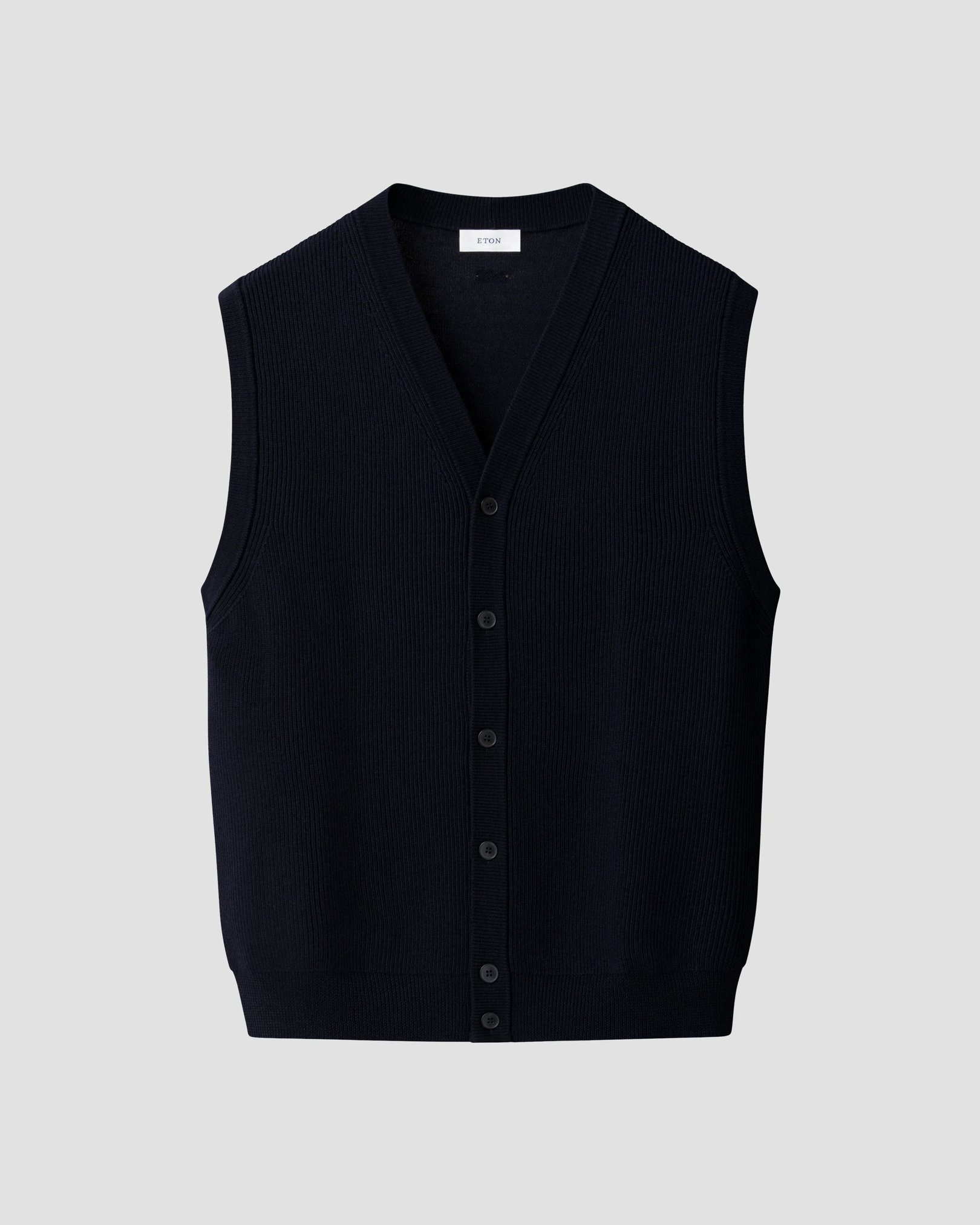 Eton - Structured Knit Vest