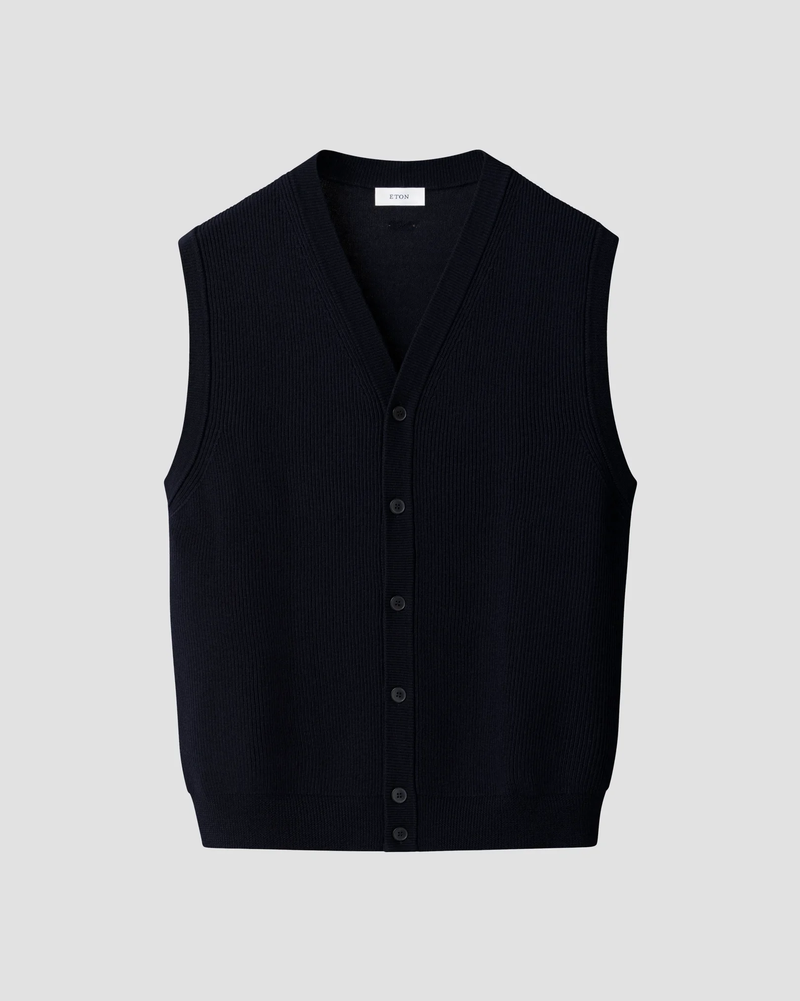 Eton - Structured Knit Vest