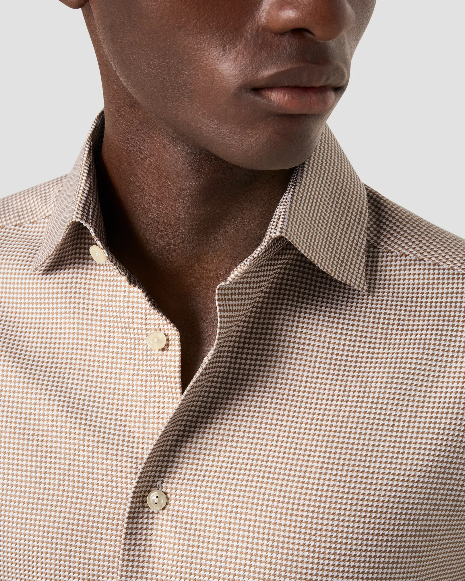 Eton - Houndstooth King Twill Shirt