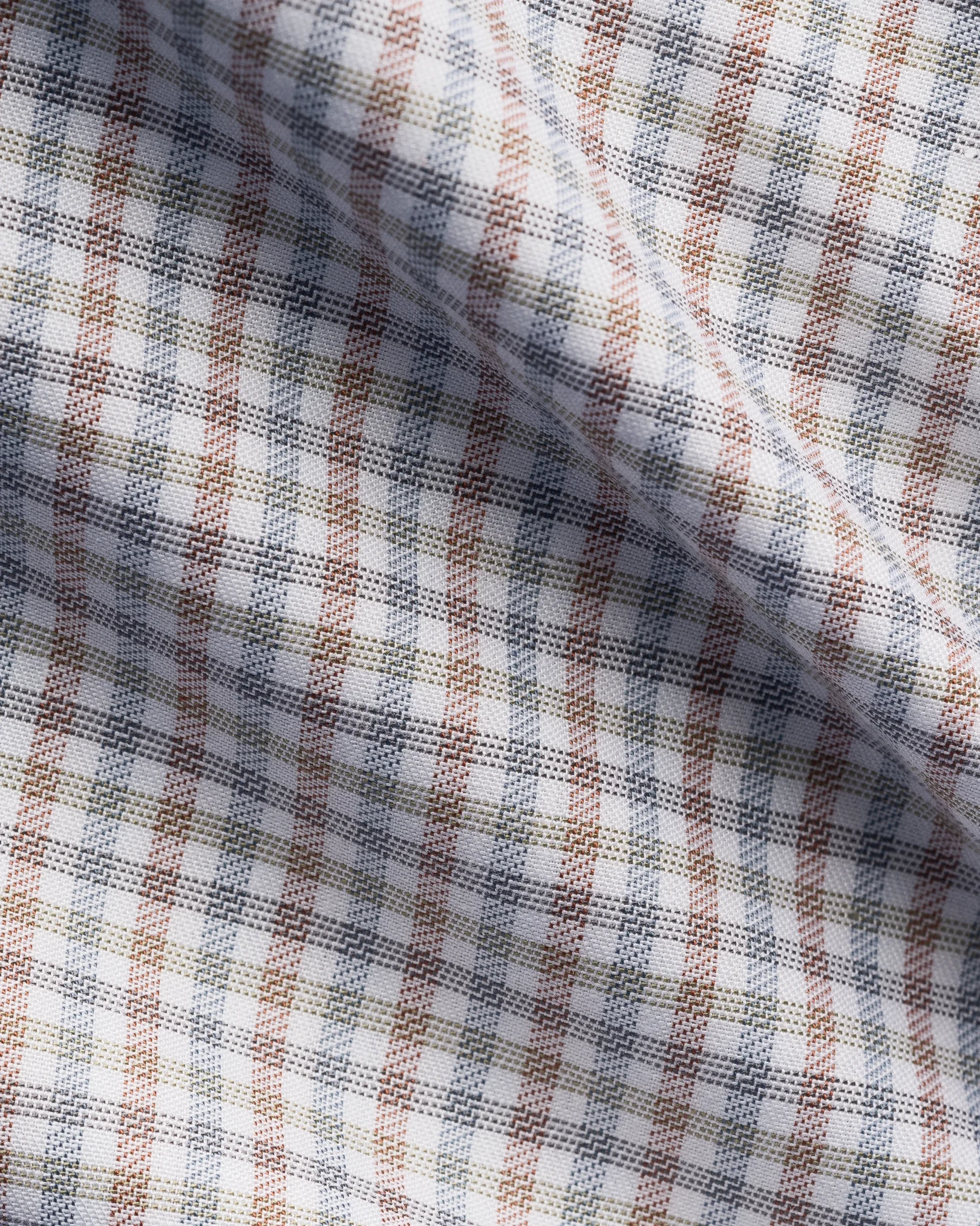 Eton - Twill-Hemd Microcheck