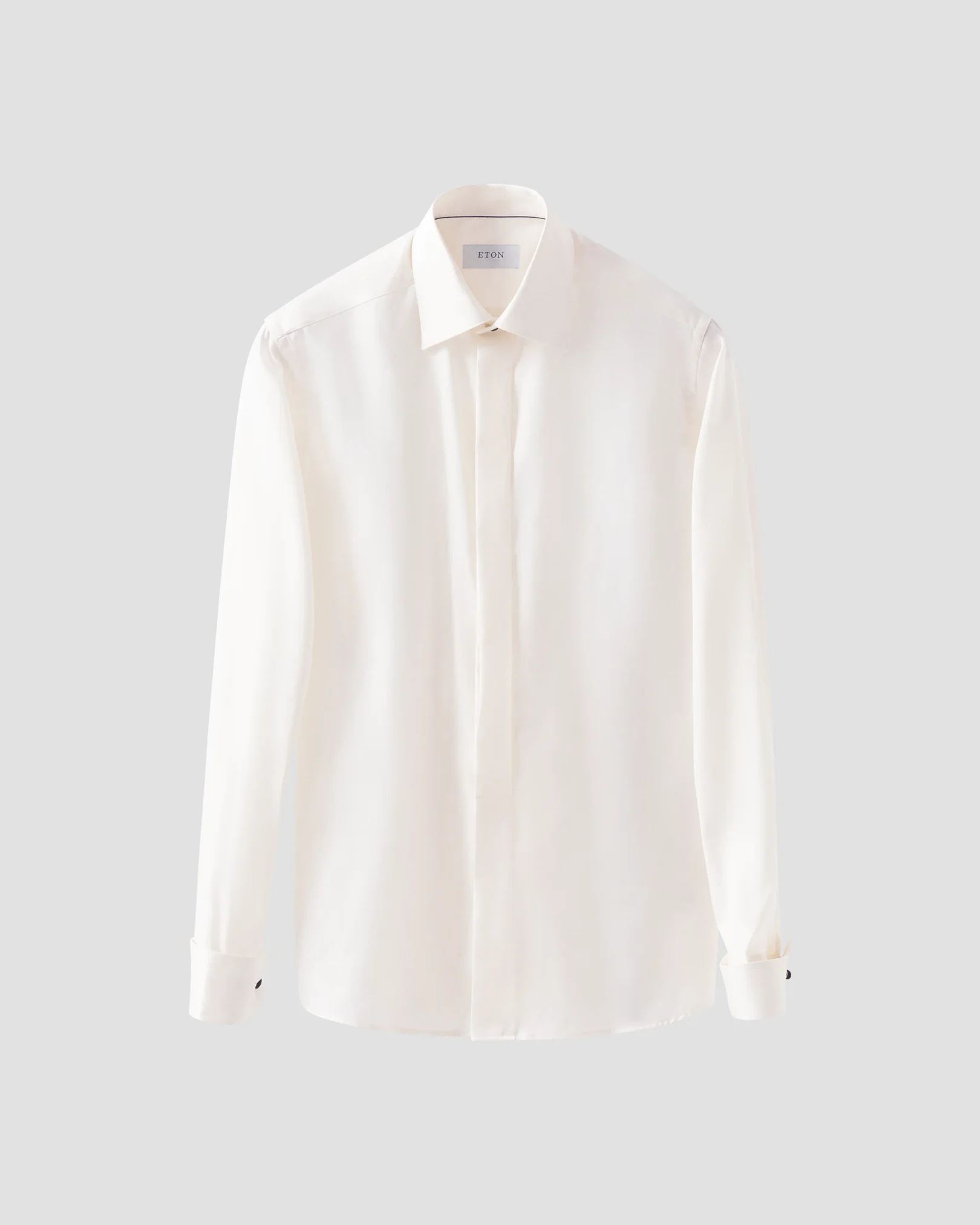 Eton - off white twill evening shirt we