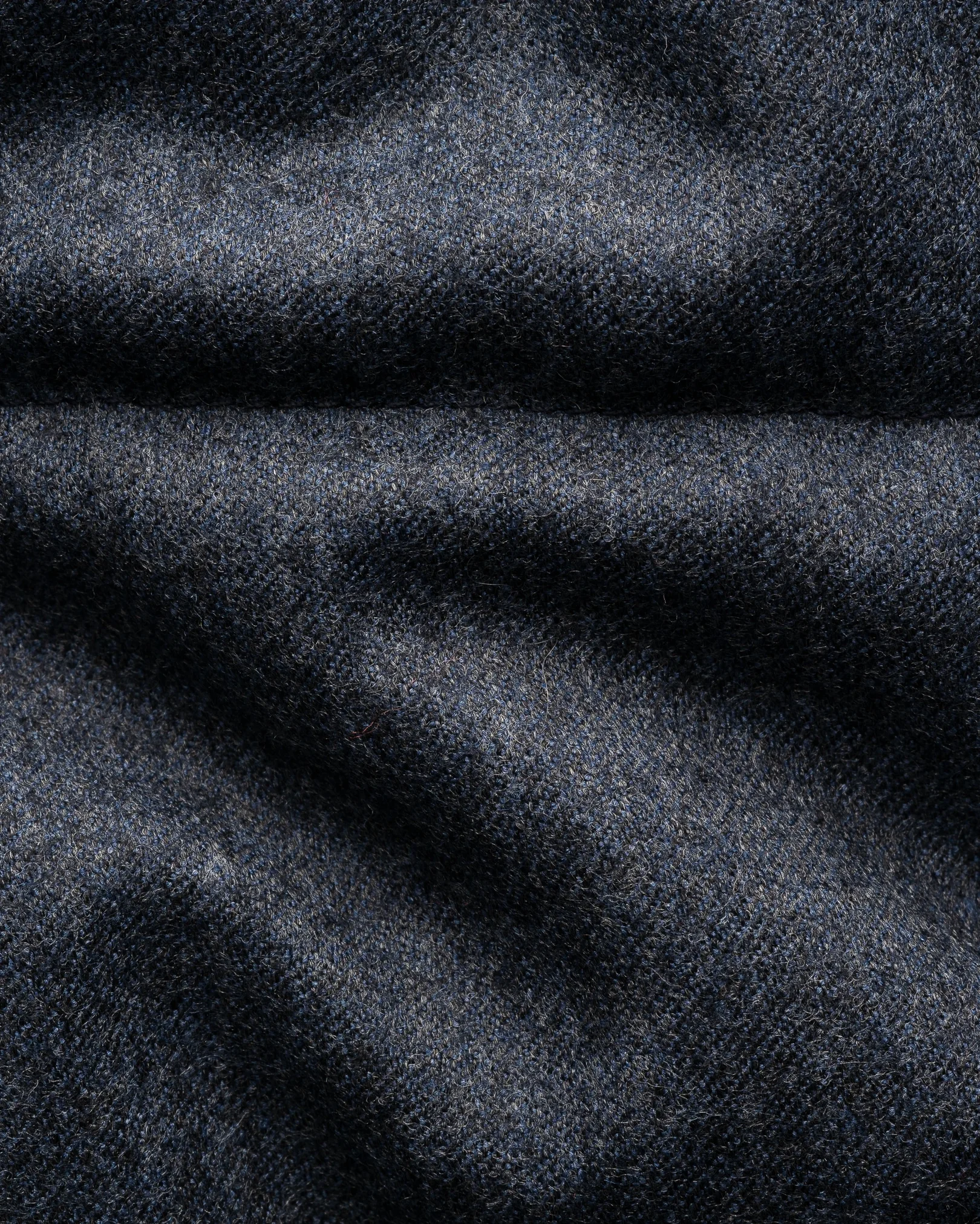 Eton - mid blue wool padded vest