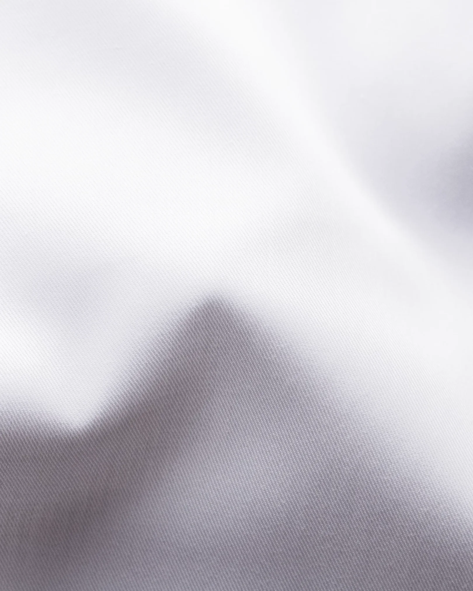 Eton - white lightweight twill shirt geometric details